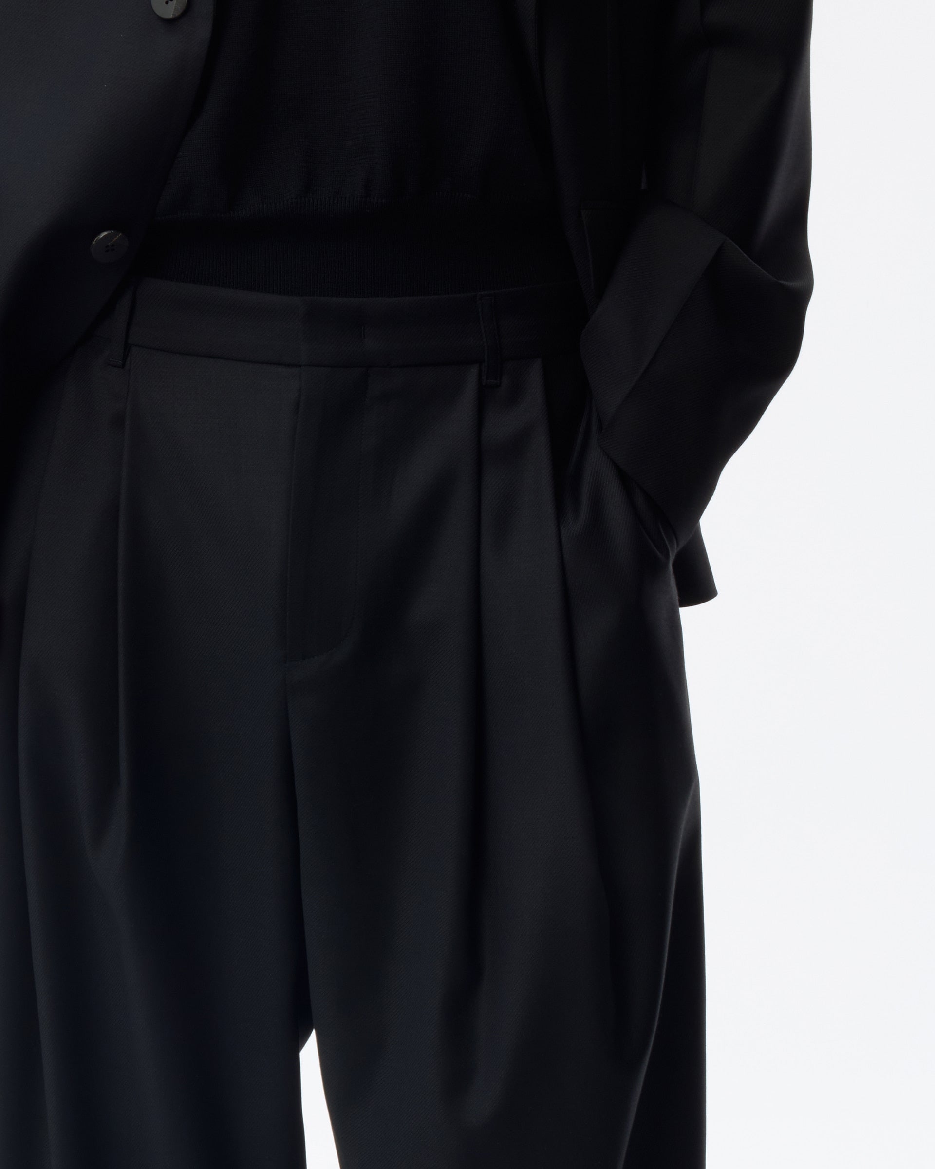 Ader Error - Sig; BK Tag slacks 01 (Noir) product image 13 | TRAB K-Fashion Australia