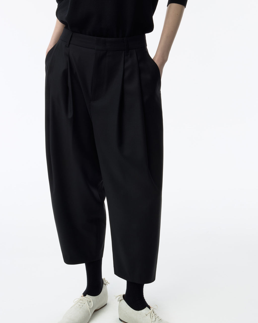 Ader Error - Sig; BK Tag slacks 01 (Noir) product image 5 | TRAB K-Fashion Australia