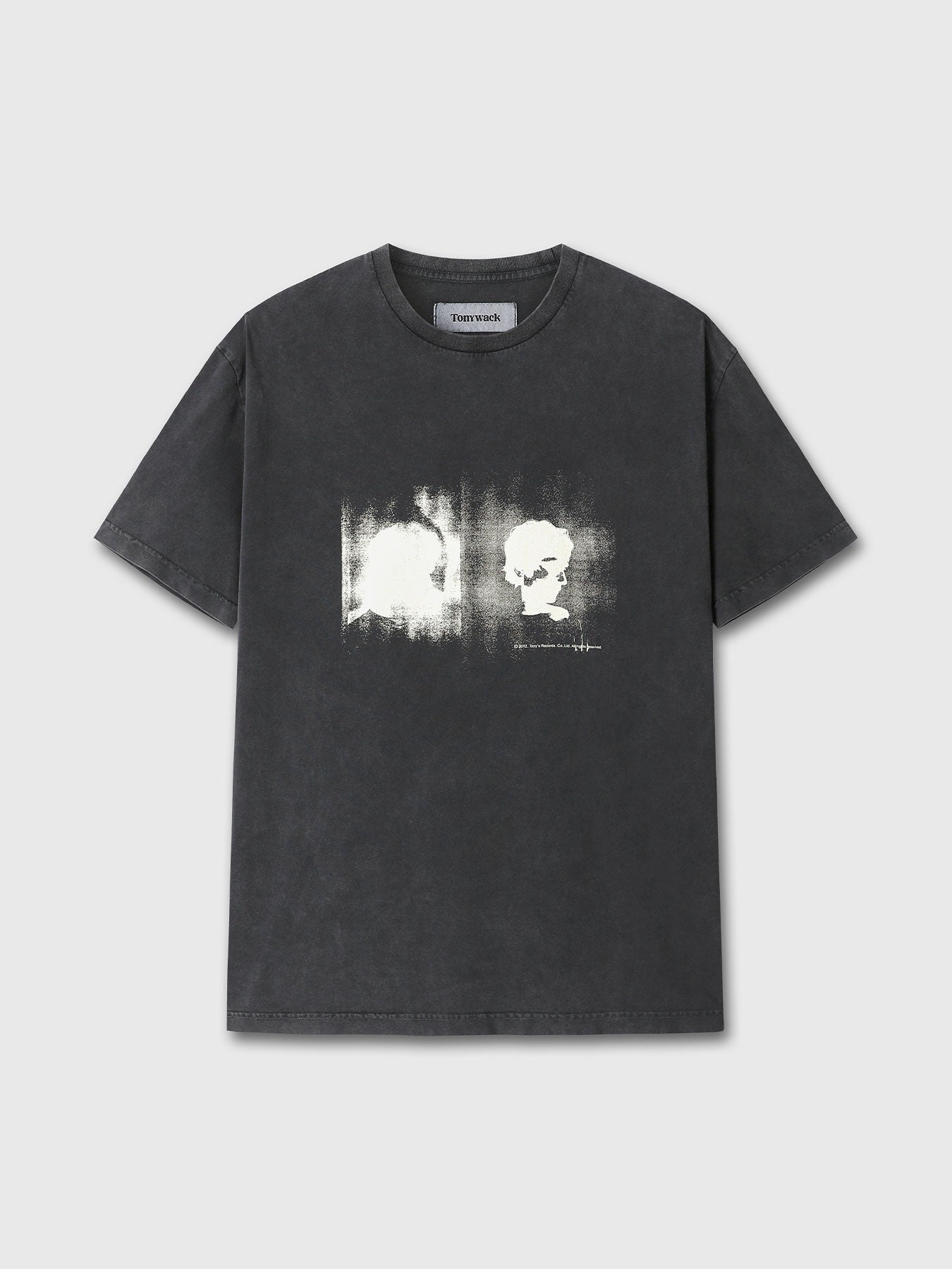 Tonywack - Garment Dyed Profiled T-Shirt (Faded Black) product image 8 | TRAB K-Fashion Australia