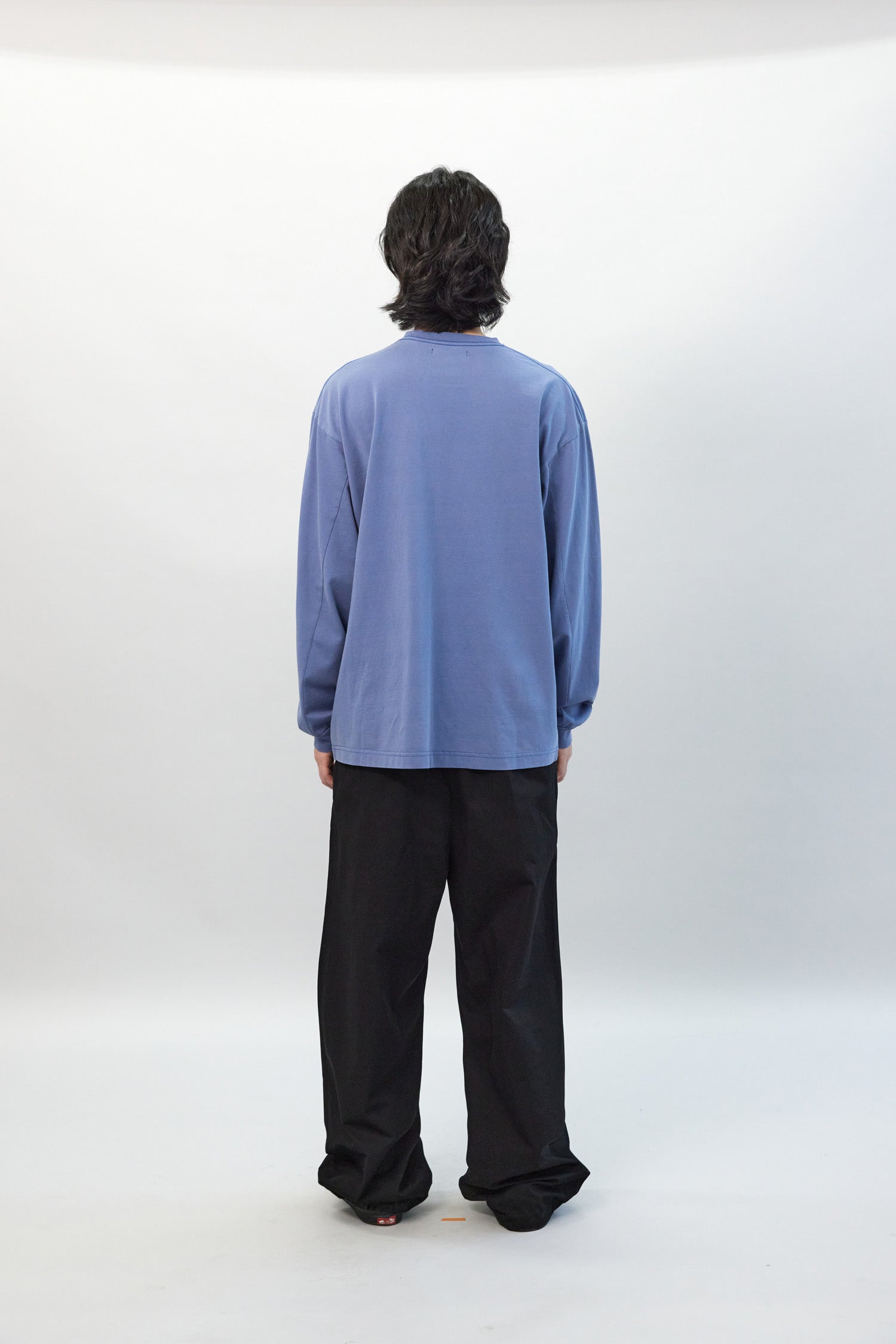 Hatchingroom - Layering T-shirt Bleached (Blue) product image 7 | TRAB K-Fashion Australia