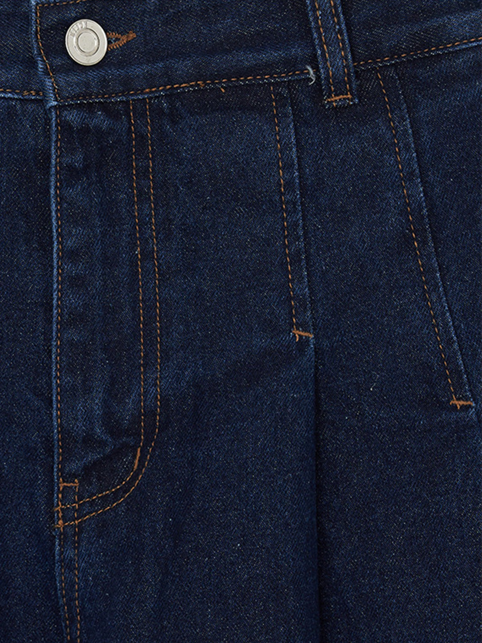 Kijun - Curved Seam Wide Jeans Indigo product image 7 | TRAB K-Fashion Australia