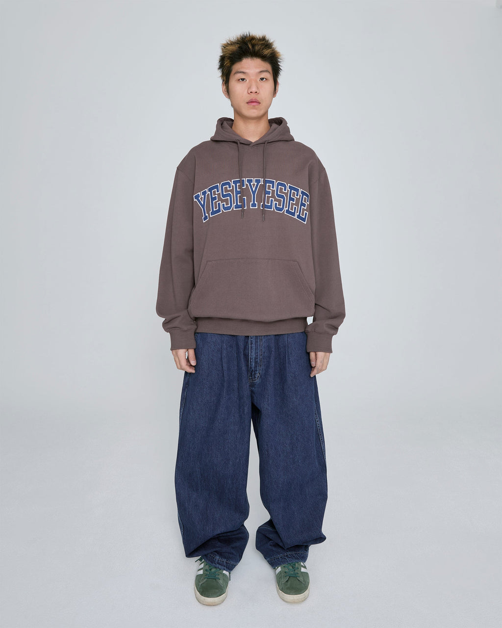 yeseyesee - Arch Logo Hoodie (Cocoa) product image 7 | TRAB K-Fashion Australia