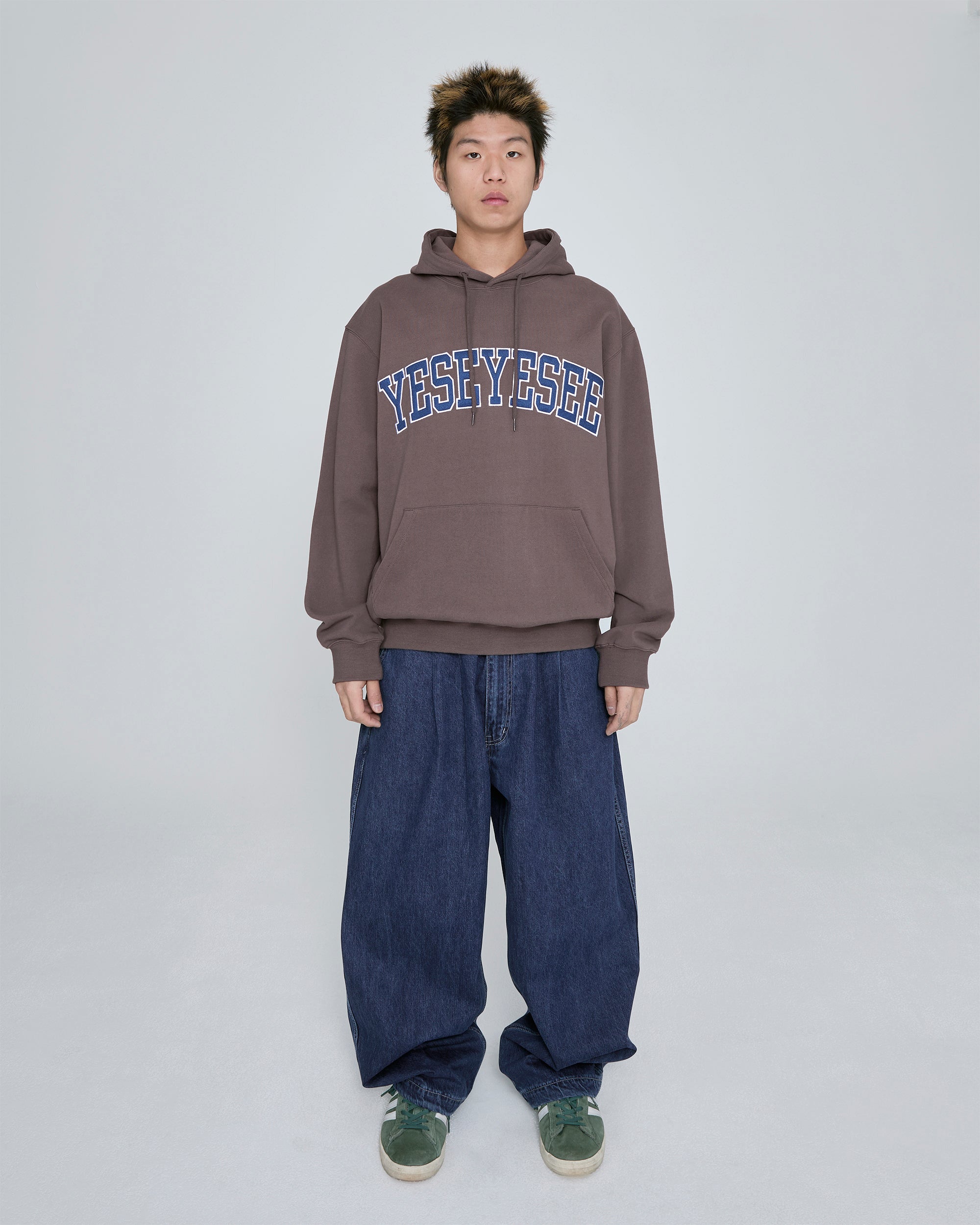 yeseyesee - Adjustable X-Hook Easy Denim Pants (Indigo) product image 7 | TRAB K-Fashion Australia