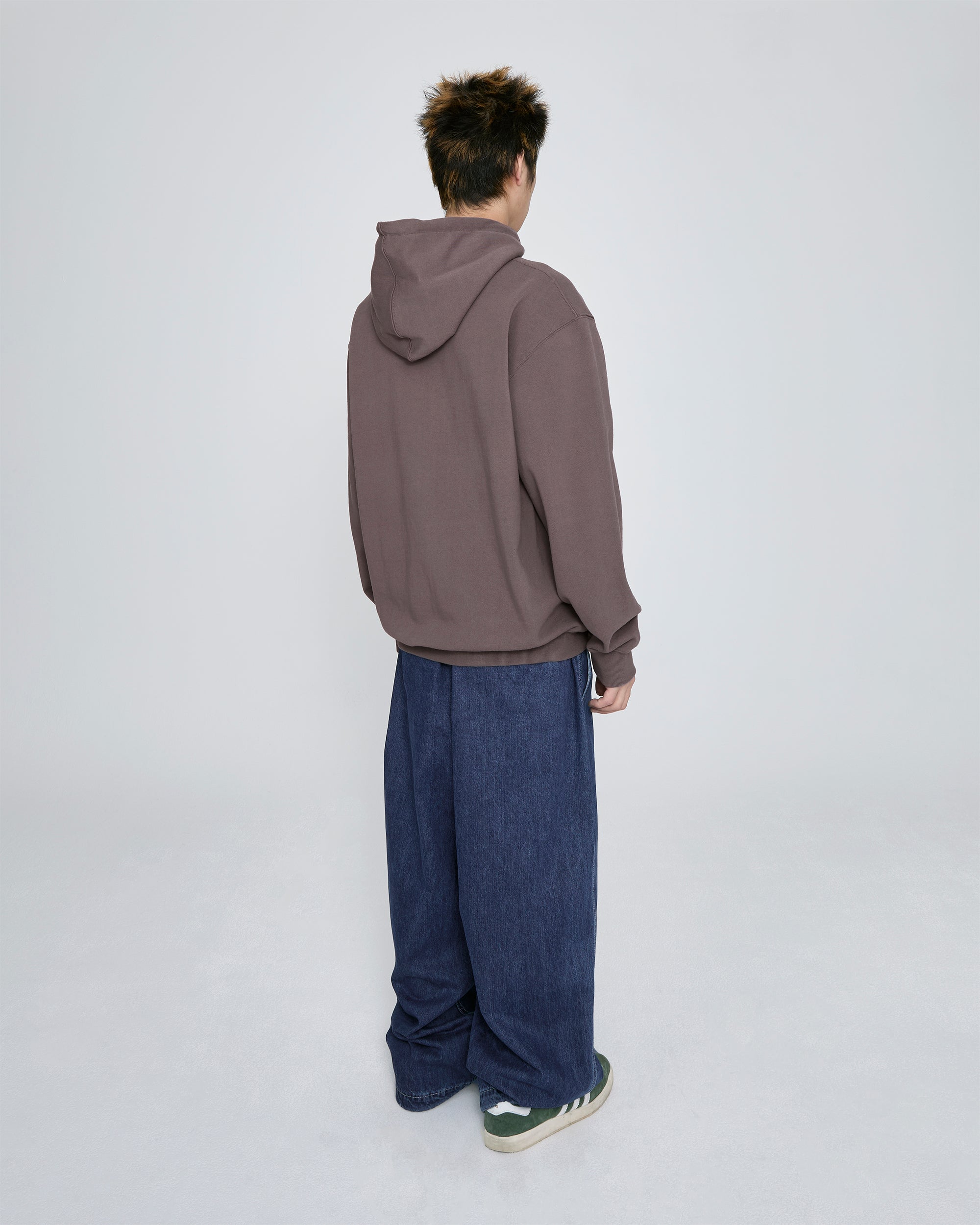 yeseyesee - Adjustable X-Hook Easy Denim Pants (Indigo) product image 9 | TRAB K-Fashion Australia
