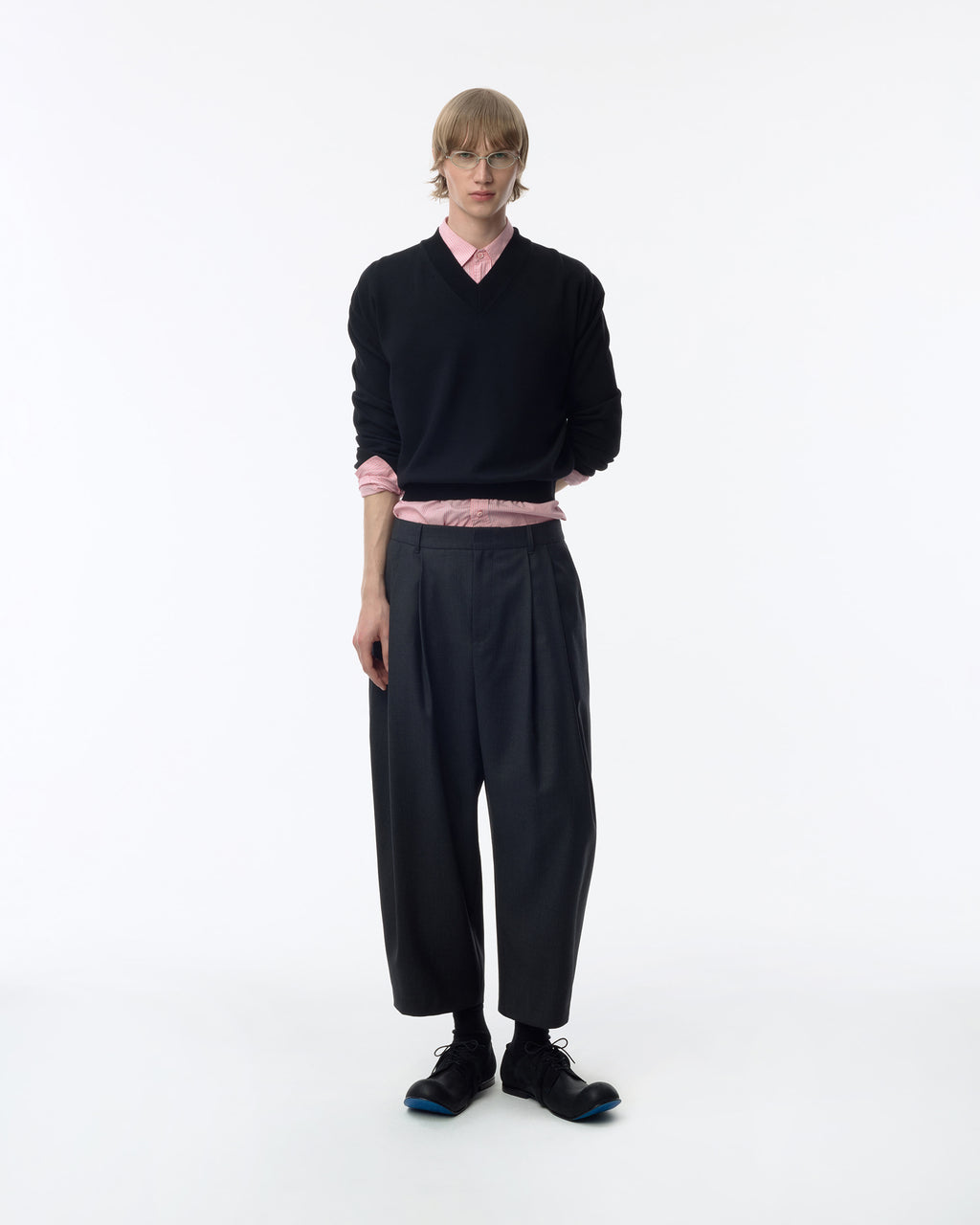 Ader Error - Sig; BK Tag slacks 01 (Grey) product image 8 | TRAB K-Fashion Australia