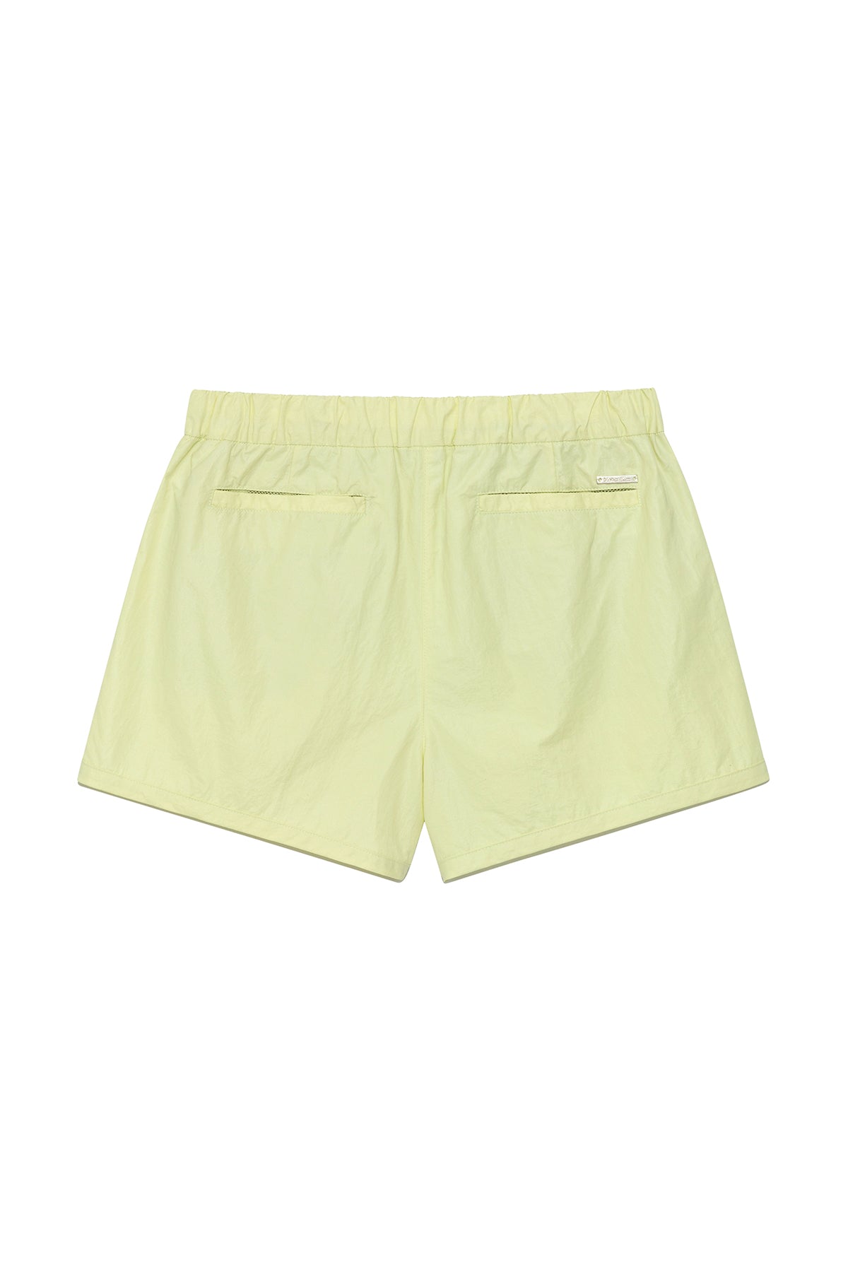 Matin Kim - Out Pocket Nylon Banding Shorts (Lime) product image 2 | TRAB K-Fashion Australia