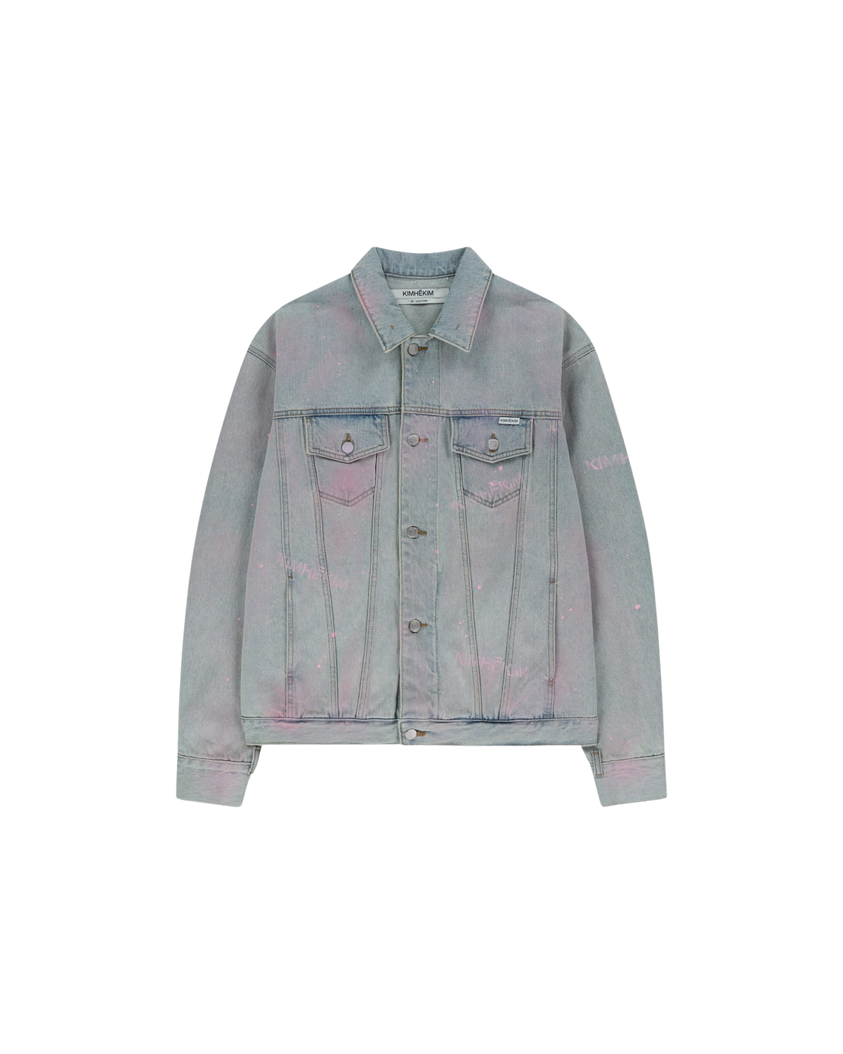 Kimhe Kim - Spray Dyed Denim Jacket (Sky Blue) product image 5 | TRAB K-Fashion Australia
