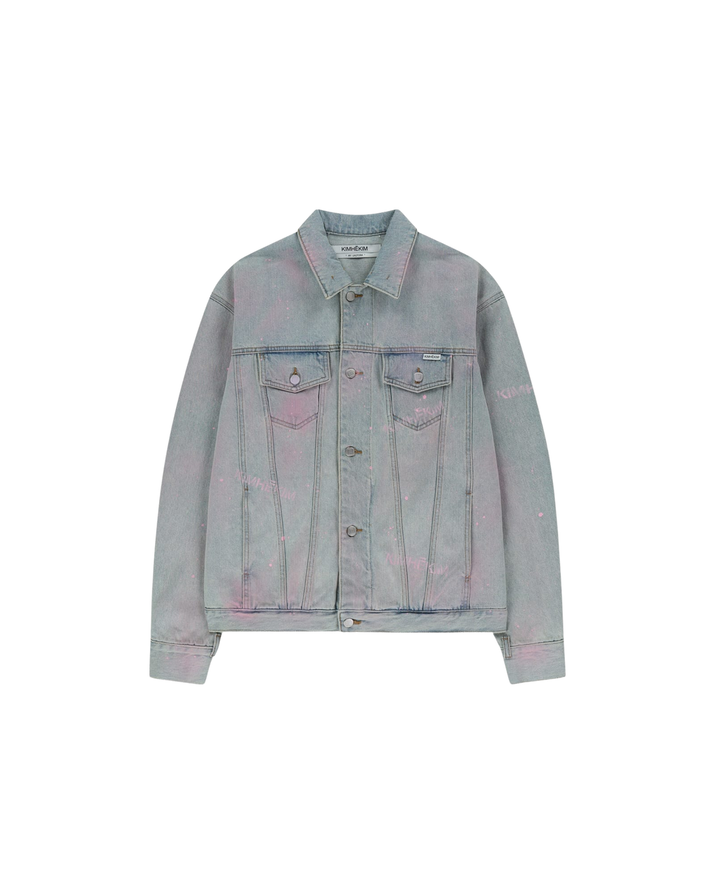 Kimhe Kim - Spray Dyed Denim Jacket (Sky Blue) product image 11 | TRAB K-Fashion Australia