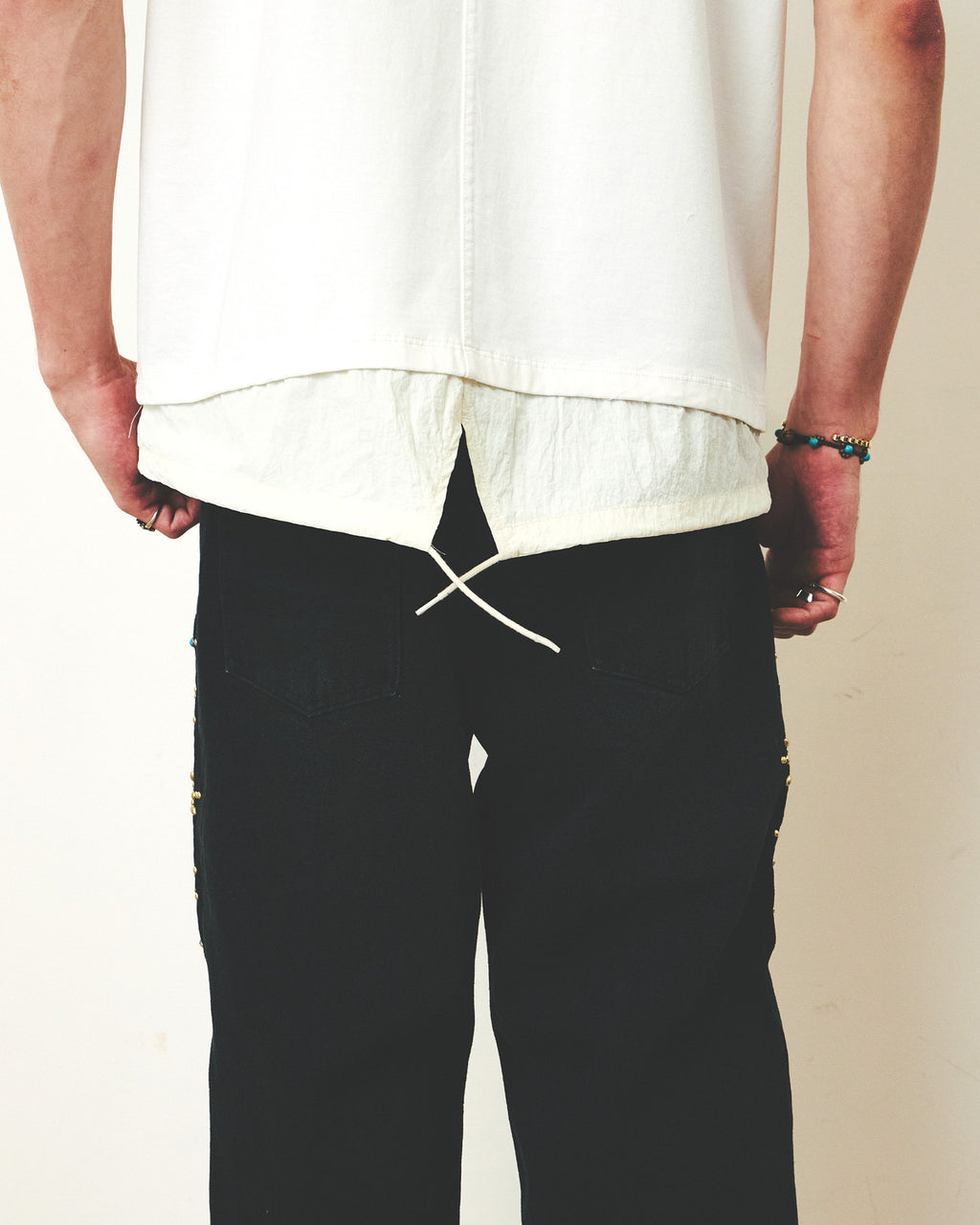 Eastlogue - Fishtail T-shirts (White) product image 6 | TRAB K-Fashion Australia