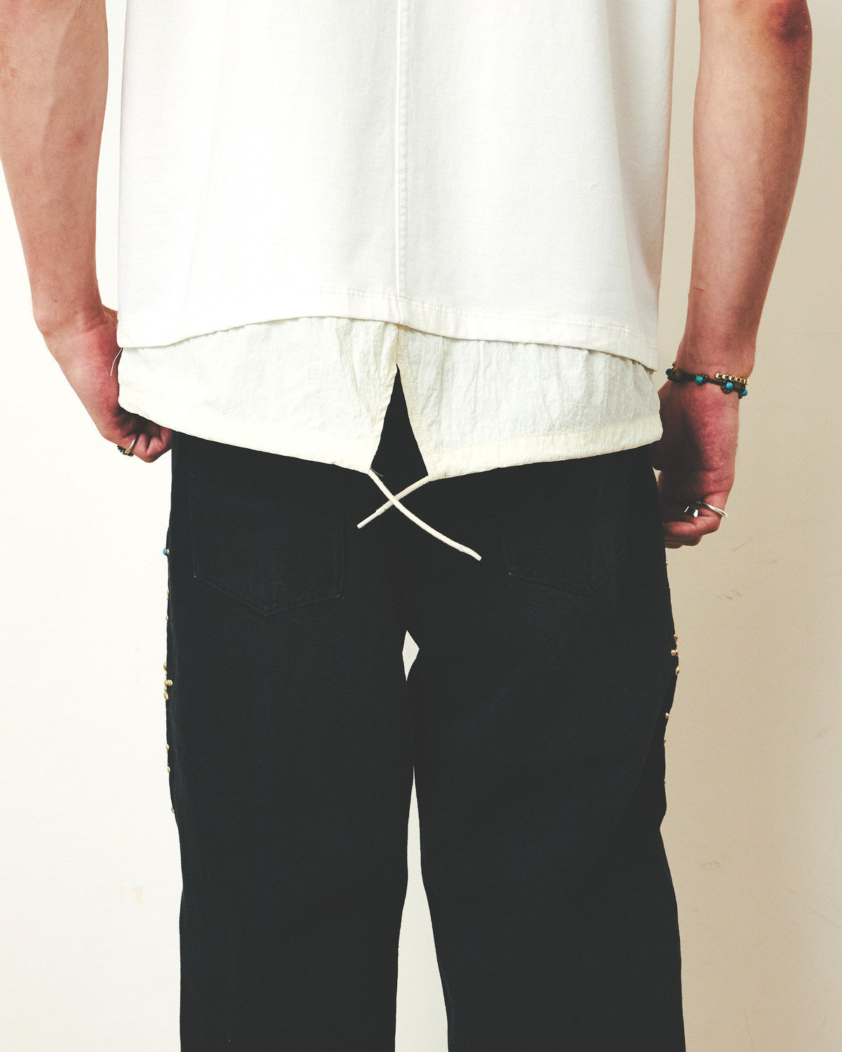 Eastlogue - Fishtail T-shirts (White) product image 6 | TRAB K-Fashion Australia