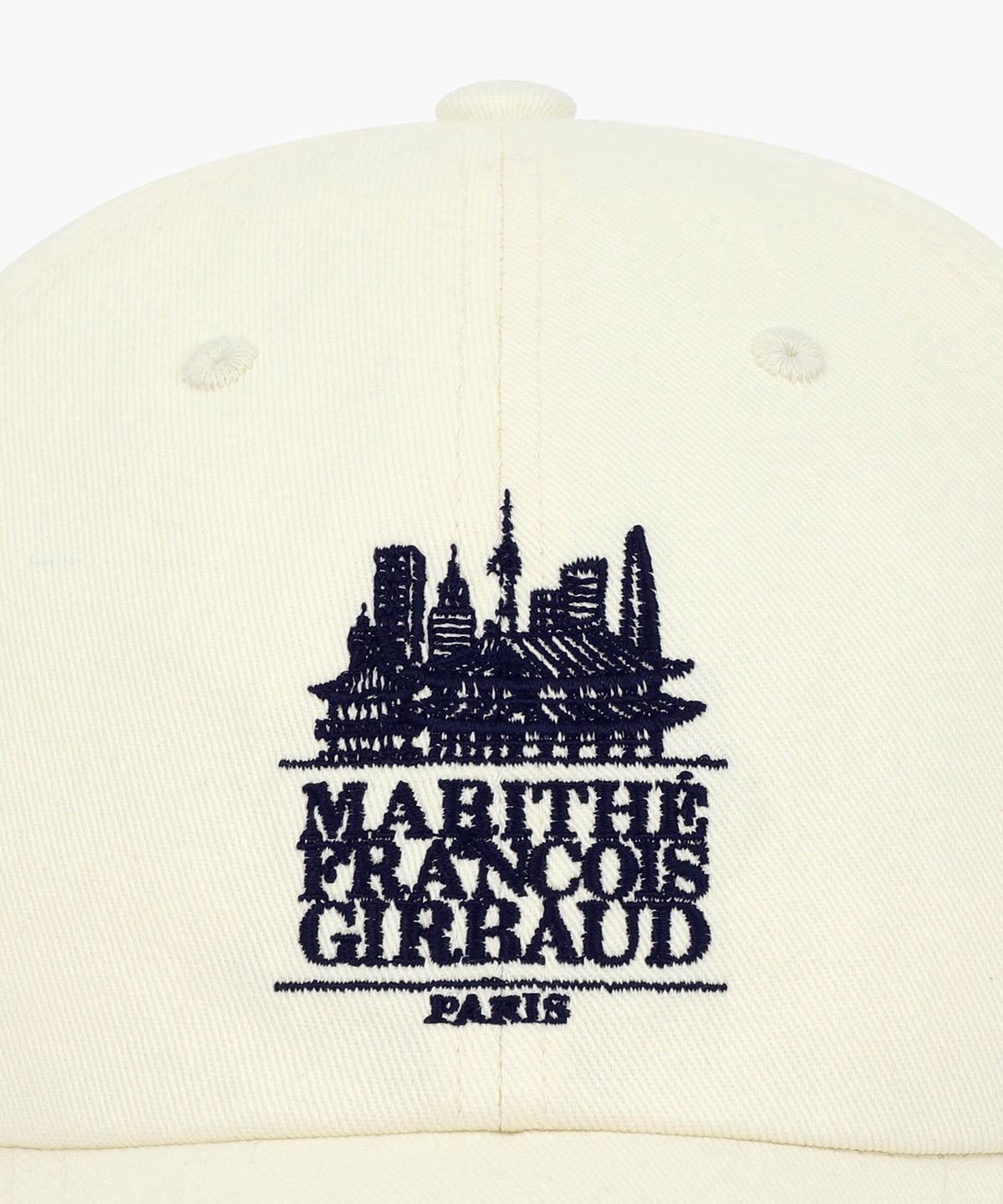 Marithe & Francois Girbaud - Seoul Exclusive Classic Logo Cap (Ivory) product image 3 | TRAB K-Fashion Australia