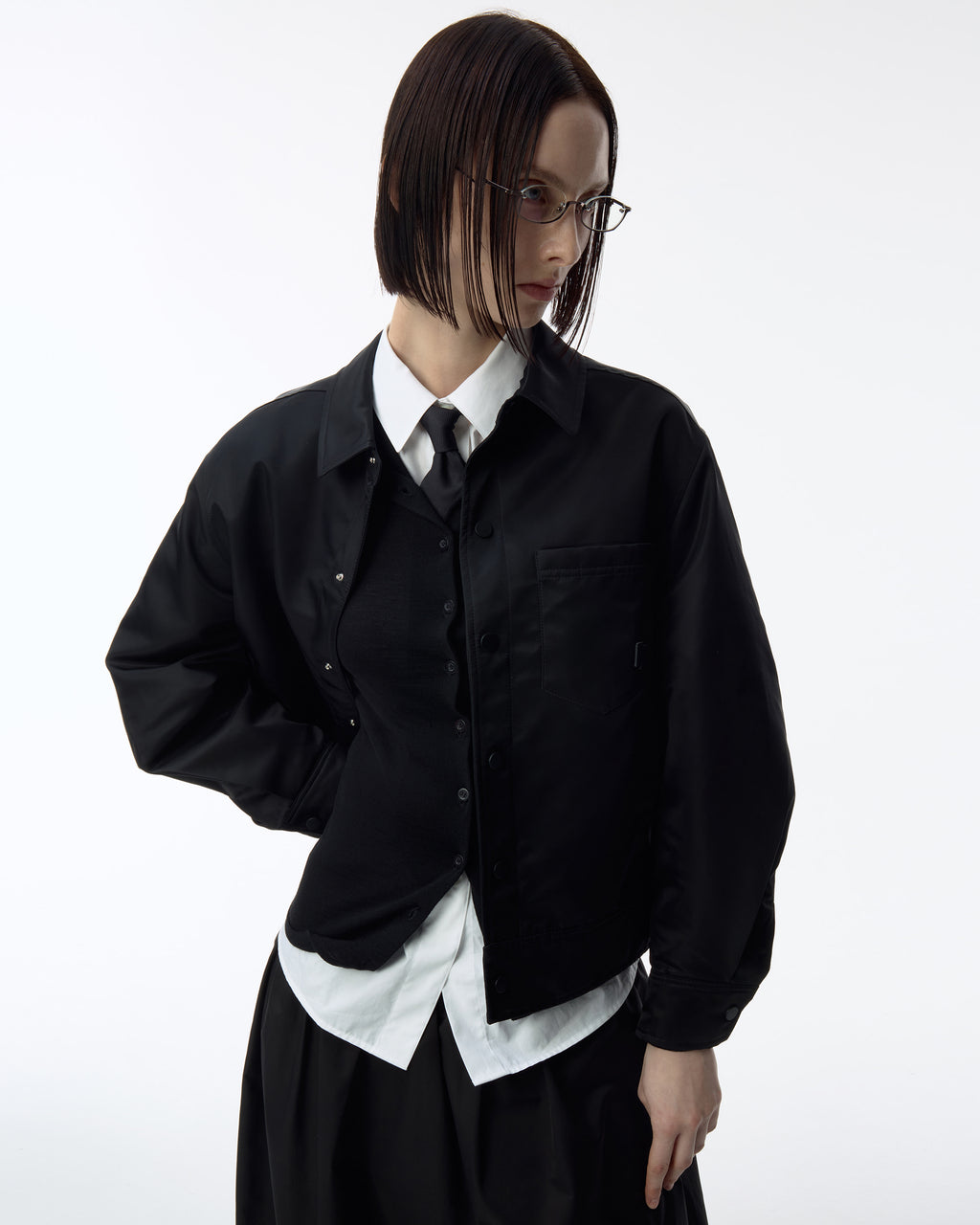 Ader Error - Sig; BK Tag jacket 02 (Noir) product image 6 | TRAB K-Fashion Australia