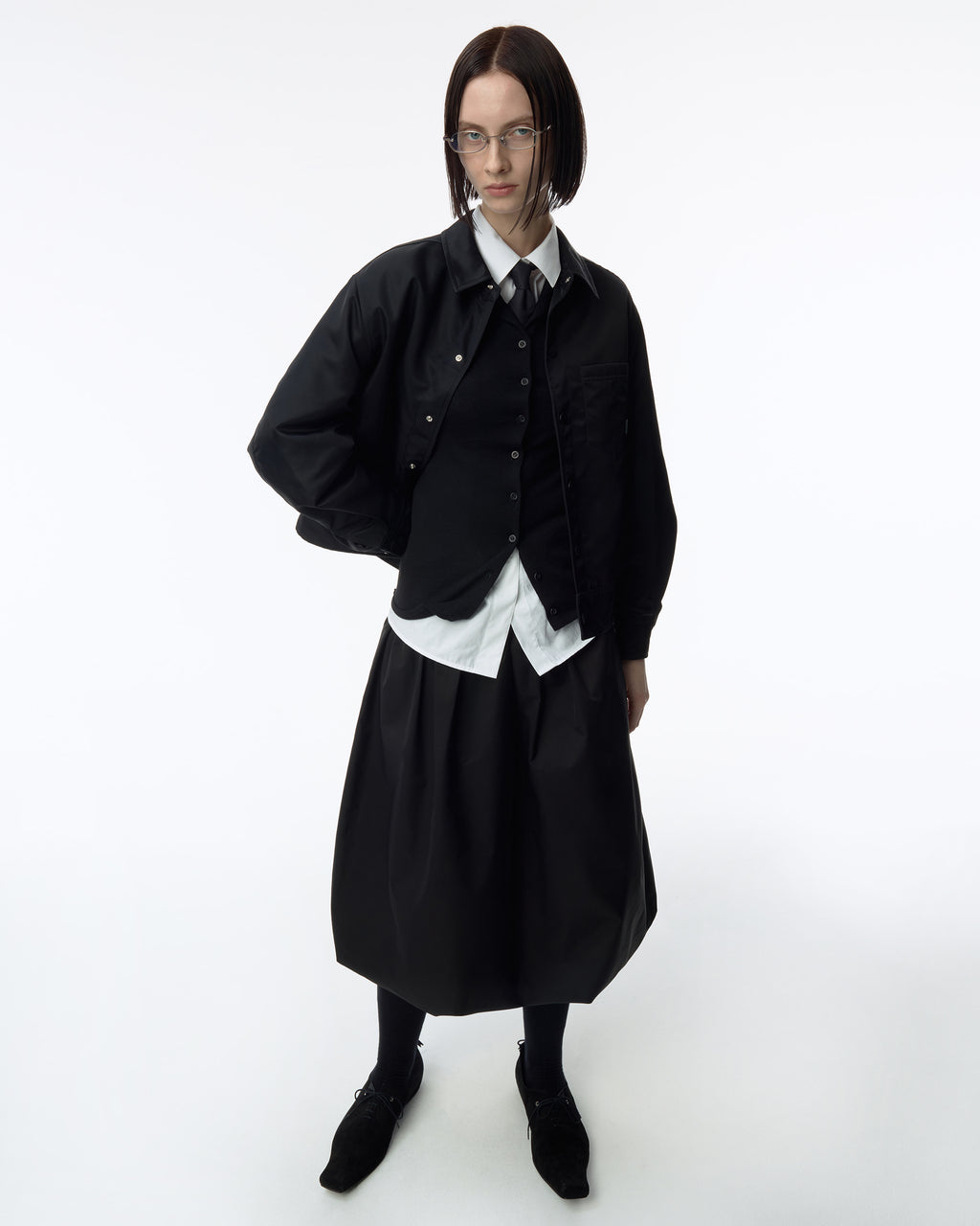 Ader Error - Sig; BK Tag jacket 02 (Noir) product image 7 | TRAB K-Fashion Australia