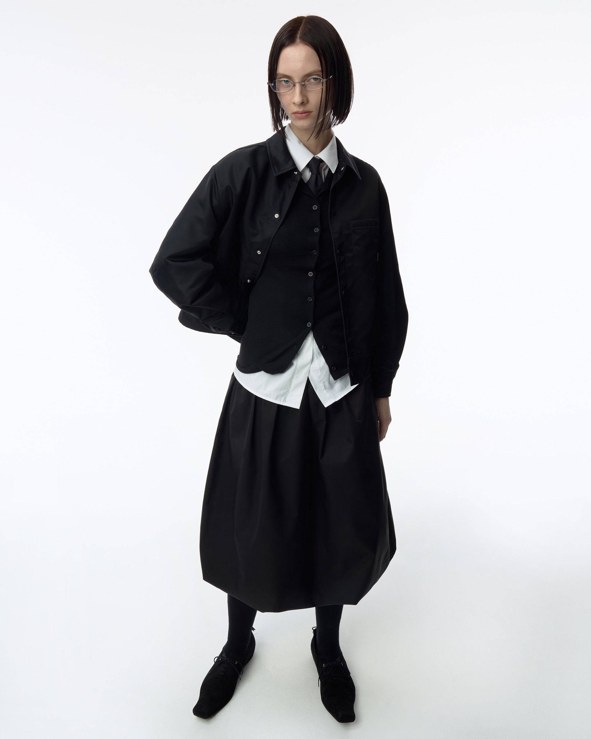 Ader Error - Sig; BK Tag jacket 02 (Noir) product image 7 | TRAB K-Fashion Australia
