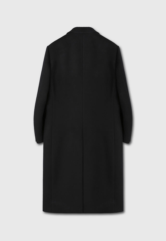 Tonywack - Wool And Cashmere Tailored Single Coat (Black) product image 9 | TRAB K-Fashion Australia
