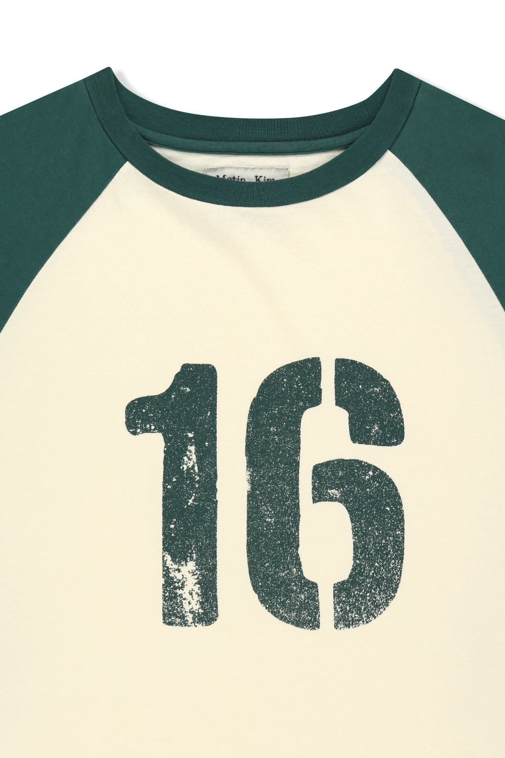 Matin Kim - Raw Edge Raglan Top (Cream) product image 3 | TRAB K-Fashion Australia