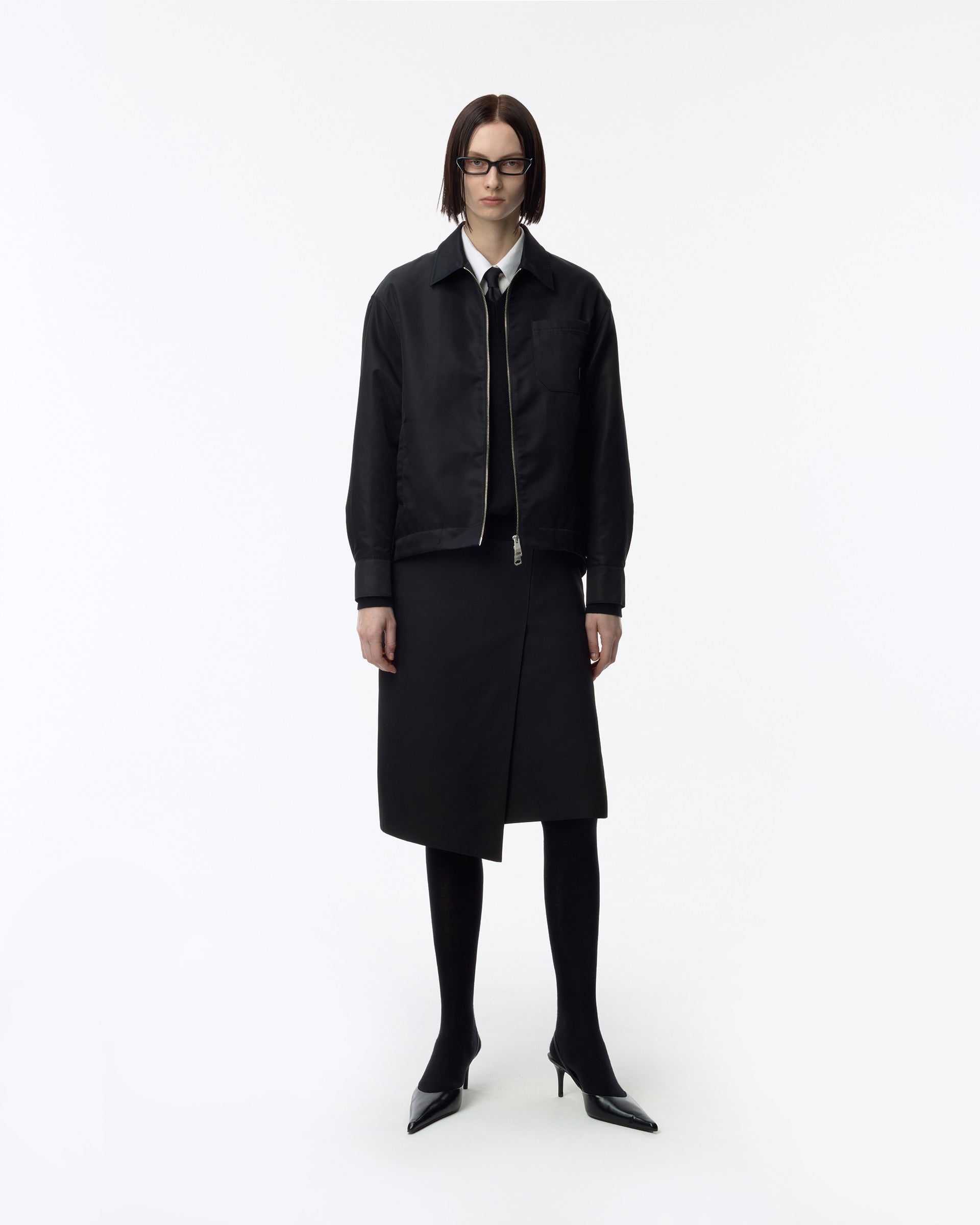 Ader Error - Sig; BK Tag jacket 01 (Noir) product image 1 | TRAB K-Fashion Australia