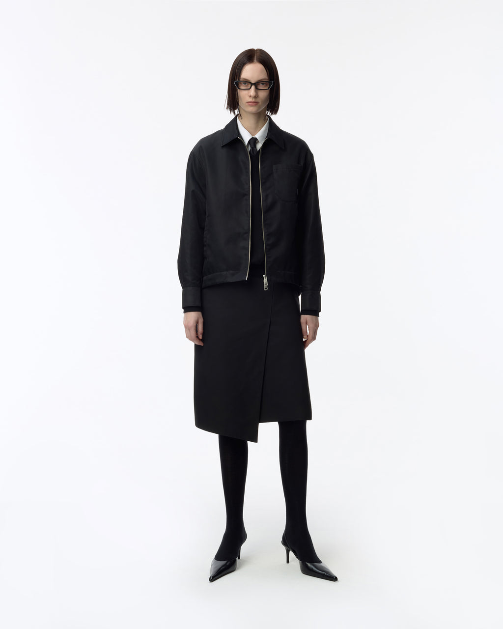 Ader Error - Sig; BK Tag jacket 01 (Noir) product image 10 | TRAB K-Fashion Australia