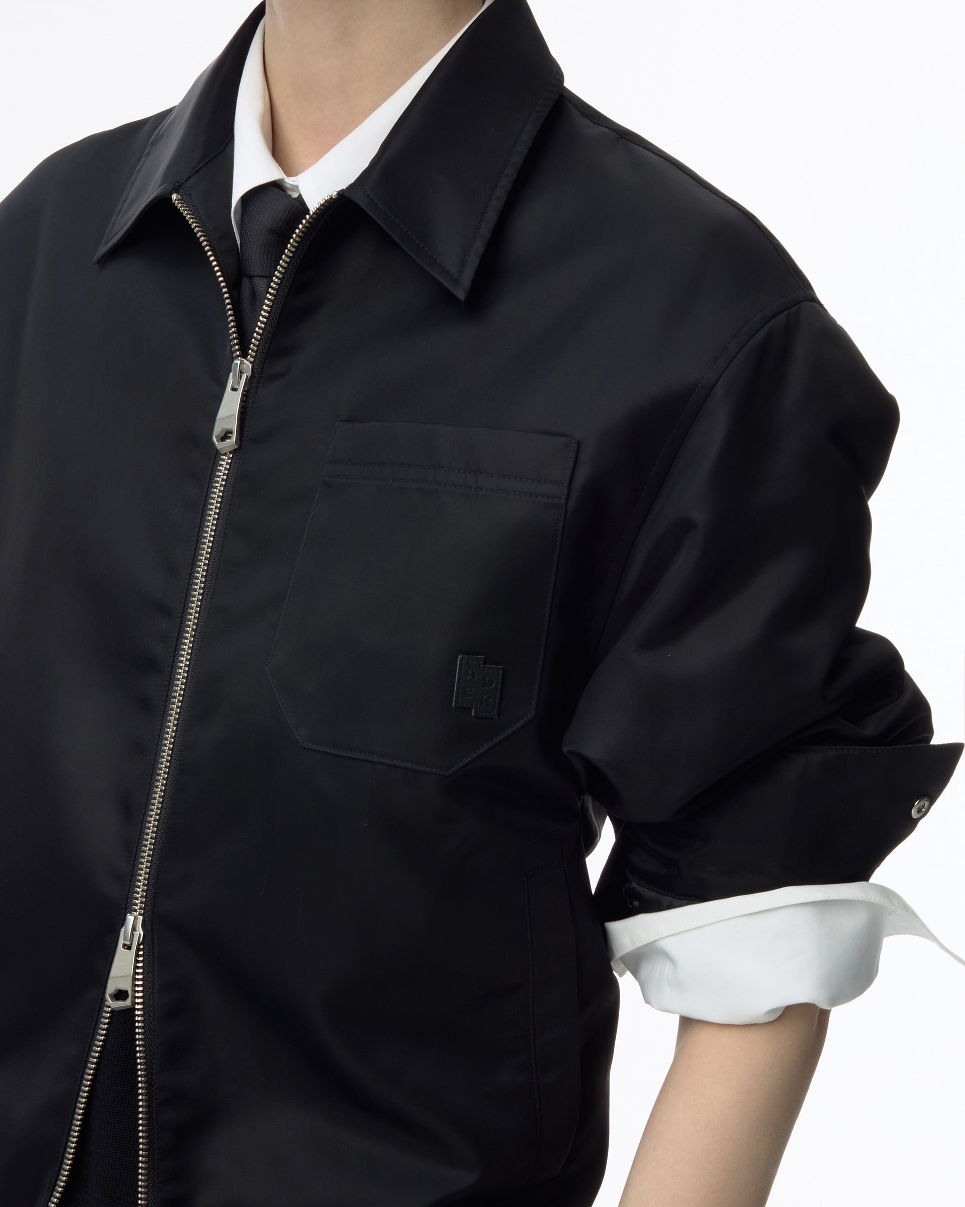 Ader Error - Sig; BK Tag jacket 01 (Noir) product image 4 | TRAB K-Fashion Australia