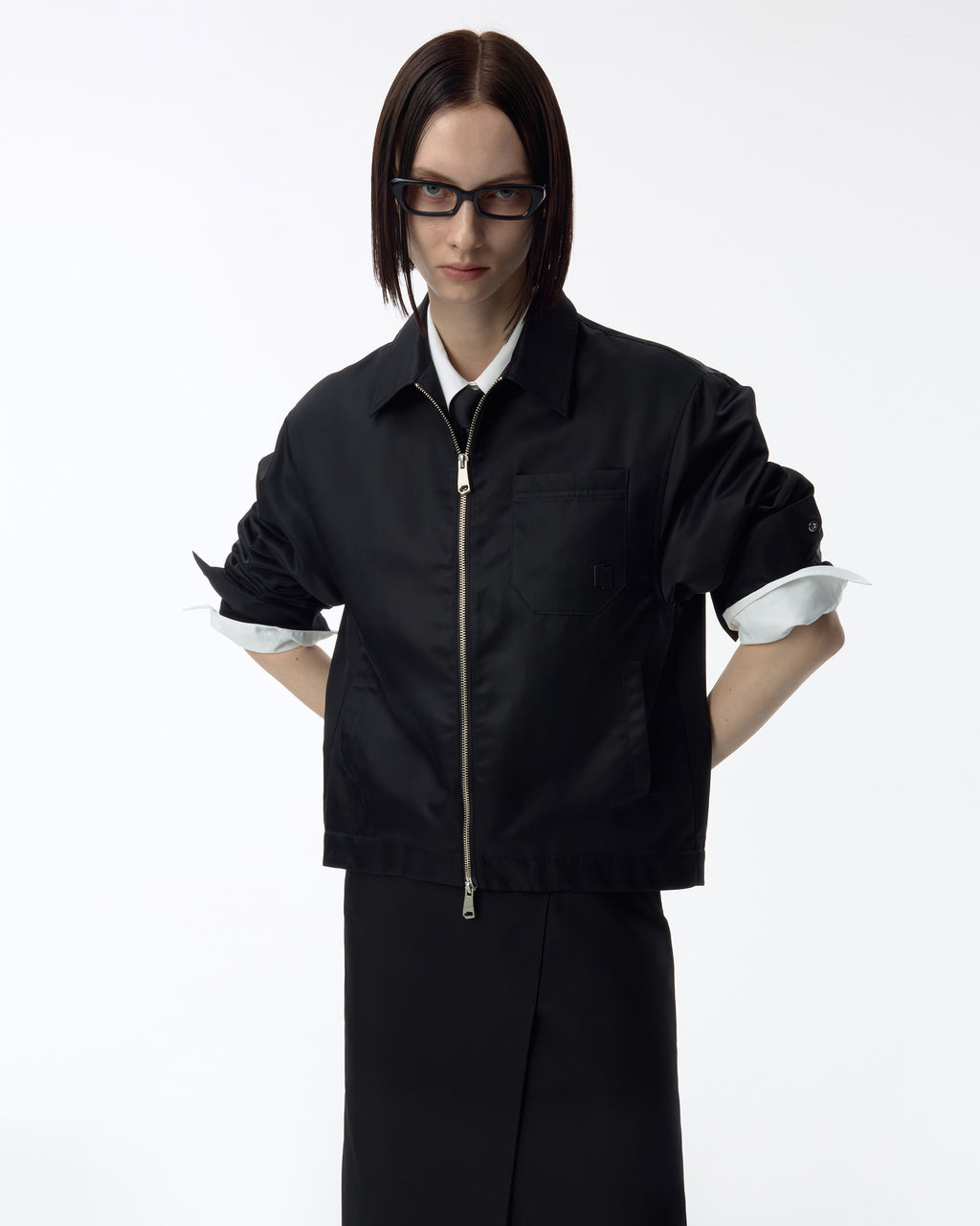 Ader Error - Sig; BK Tag jacket 01 (Noir) product image 14 | TRAB K-Fashion Australia