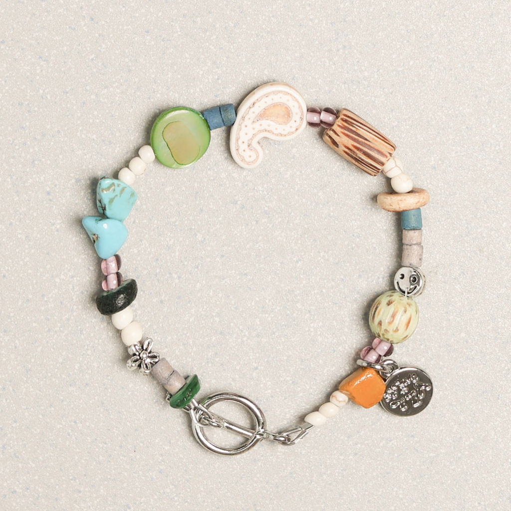 Towtow Archive - Paisley Symbol Bracelet (Lemon) product image 5 | TRAB K-Fashion Australia