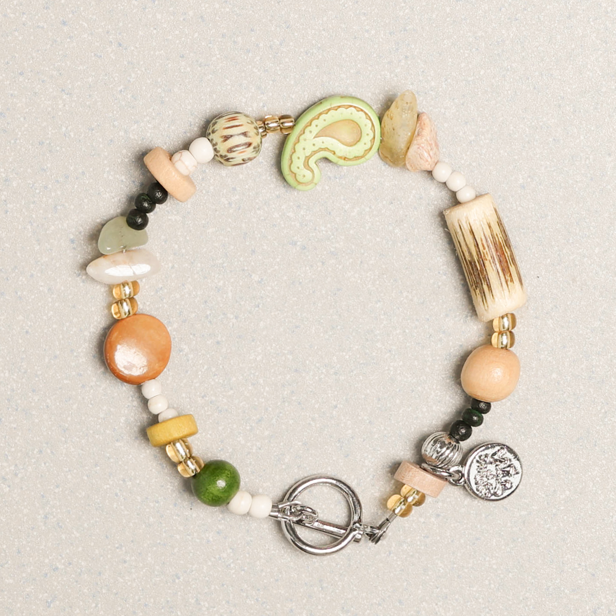 Towtow Archive - Paisley Symbol Bracelet (Ivory) product image 20 | TRAB K-Fashion Australia