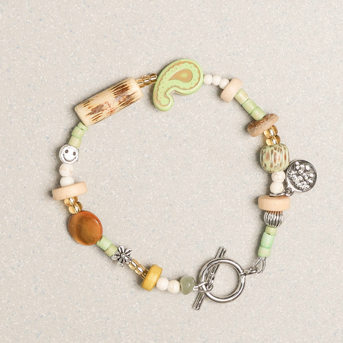 Towtow Archive - Paisley Symbol Bracelet (Lemon) product image 9 | TRAB K-Fashion Australia