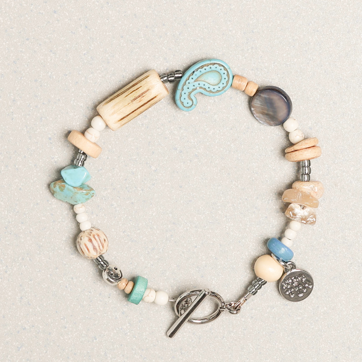 Towtow Archive - Paisley Symbol Bracelet (Lemon) product image 3 | TRAB K-Fashion Australia