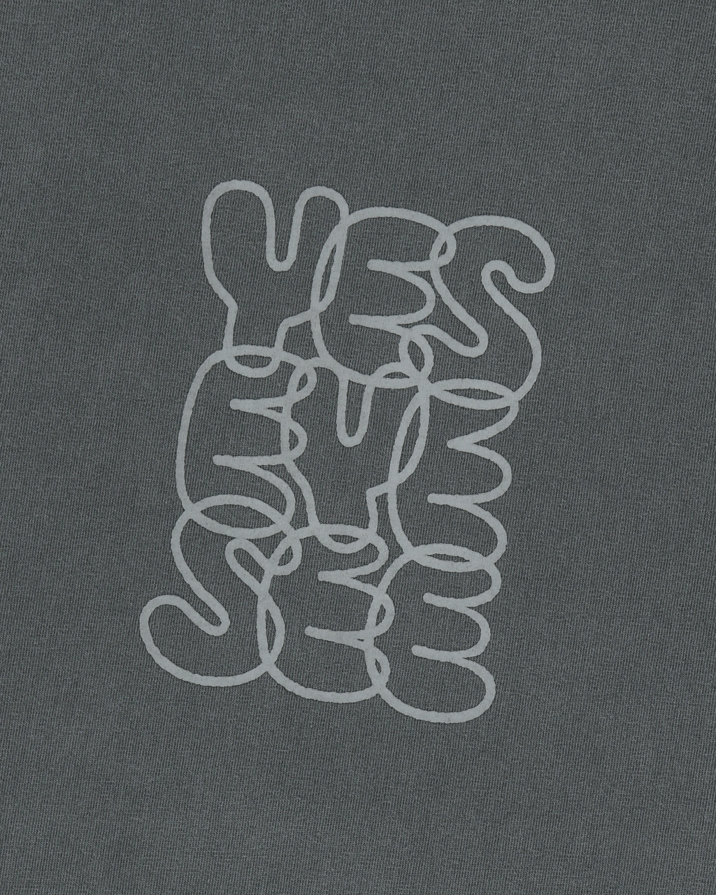 yeseyesee - C-Logo Pigment L/S (Charcoal) product image 3 | TRAB K-Fashion Australia
