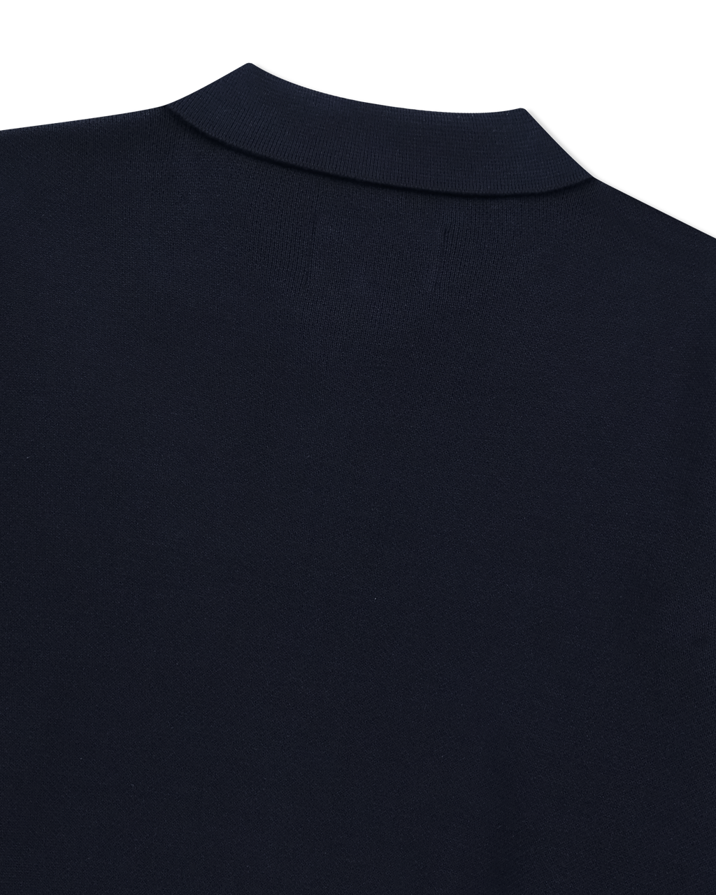 yeseyesee - Knit Zip Up Polo Cardigan (Navy) product image 6 | TRAB K-Fashion Australia