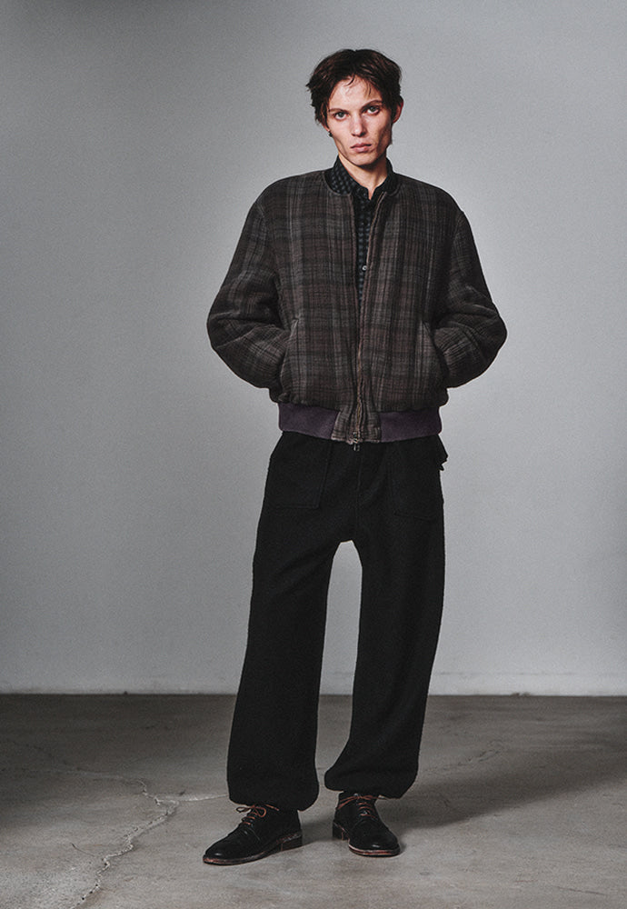 Art if acts - Non Collar Blouson (Vintage Charcoal) product image 2 | TRAB K-Fashion Australia