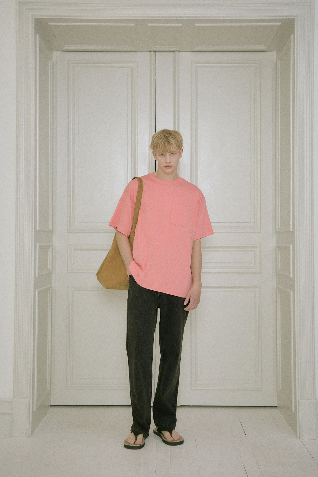 STU - Pocket T-Shirt (Pink) product image 6 | TRAB K-Fashion Australia