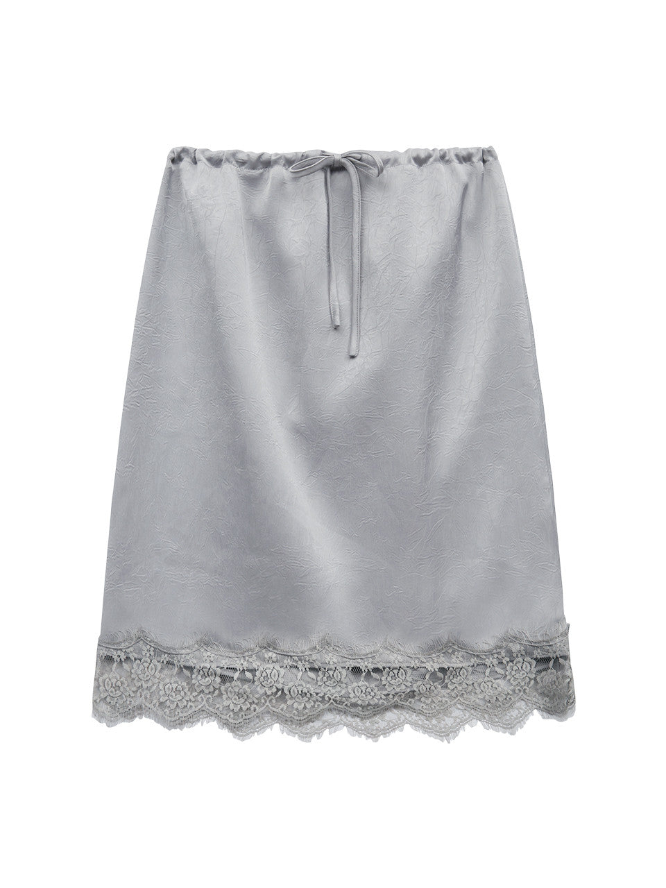 Margarin Fingers - Lace Jacquard Skirt (Light Blue) product image 2 | TRAB K-Fashion Australia