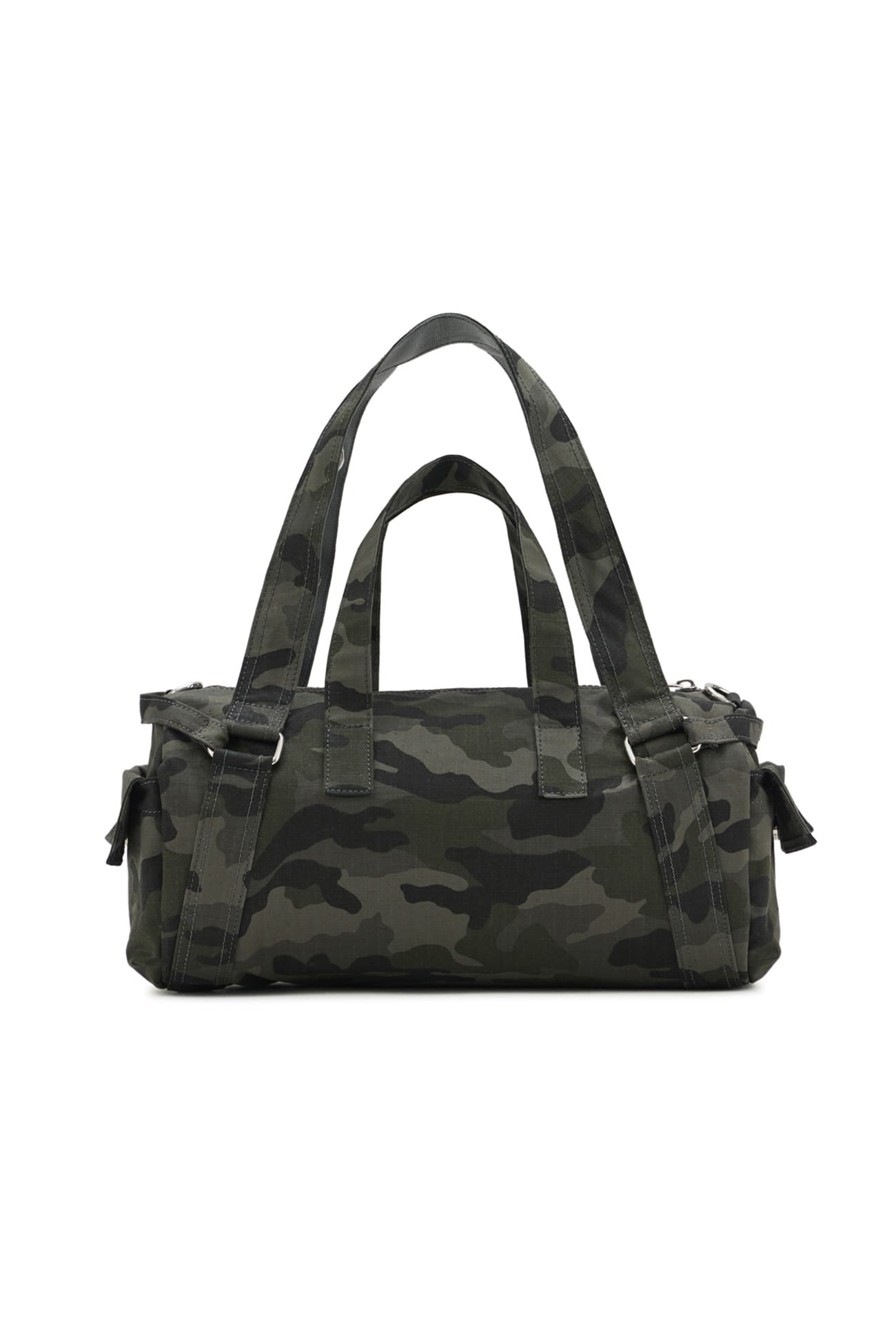 Deinet - Eyelet Camouflage Mini Duffle Bag (Charcoal) product image 5 | TRAB K-Fashion Australia