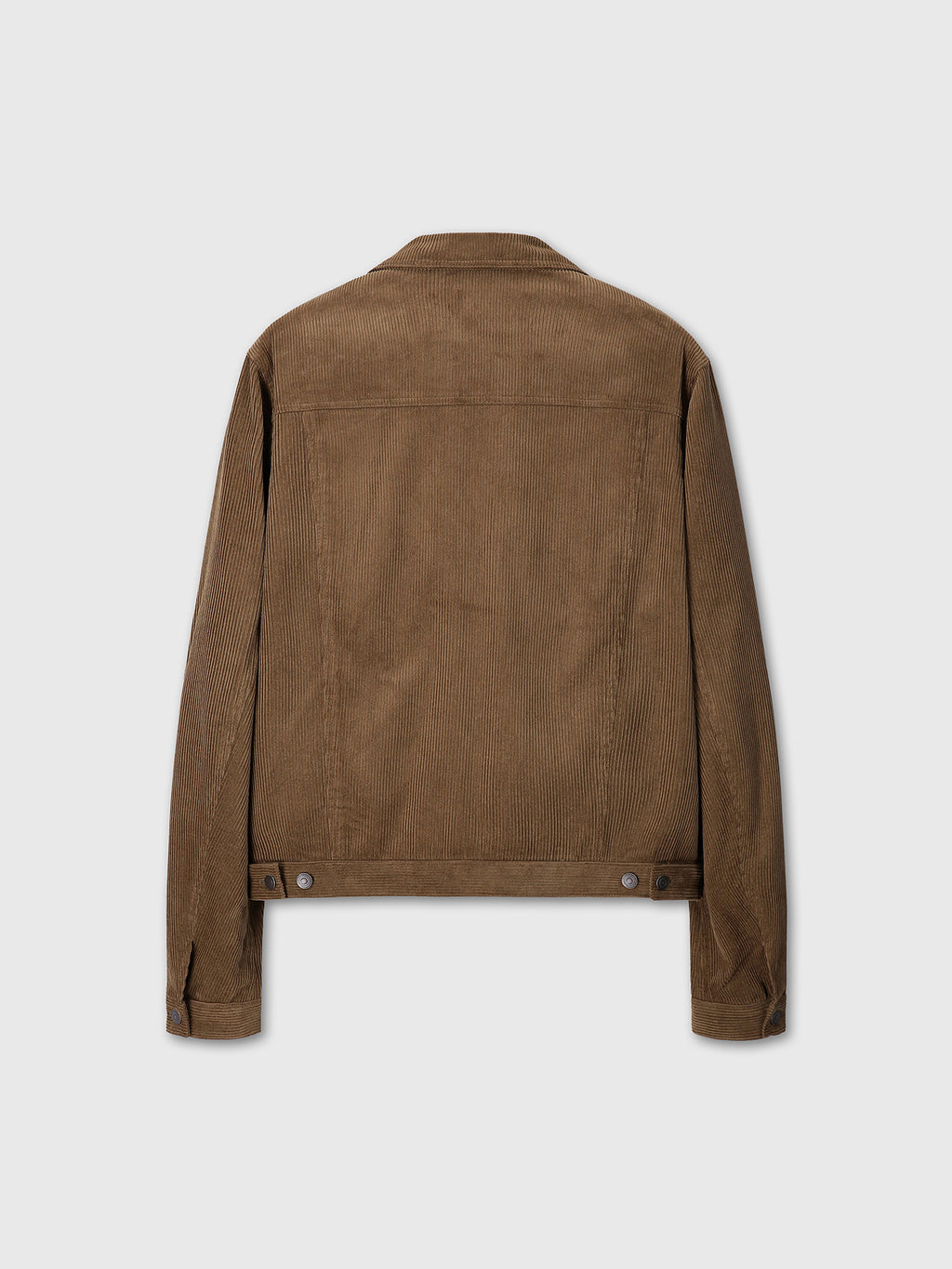 Tonywack - Corduroy Zippered Trucker Jacket (Mocha) product image 9 | TRAB K-Fashion Australia
