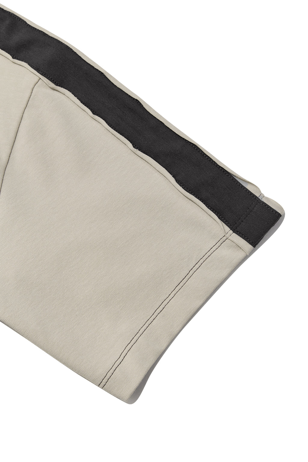 Matin Kim - Color Line Point Logo Top (Beige) product image 4 | TRAB K-Fashion Australia