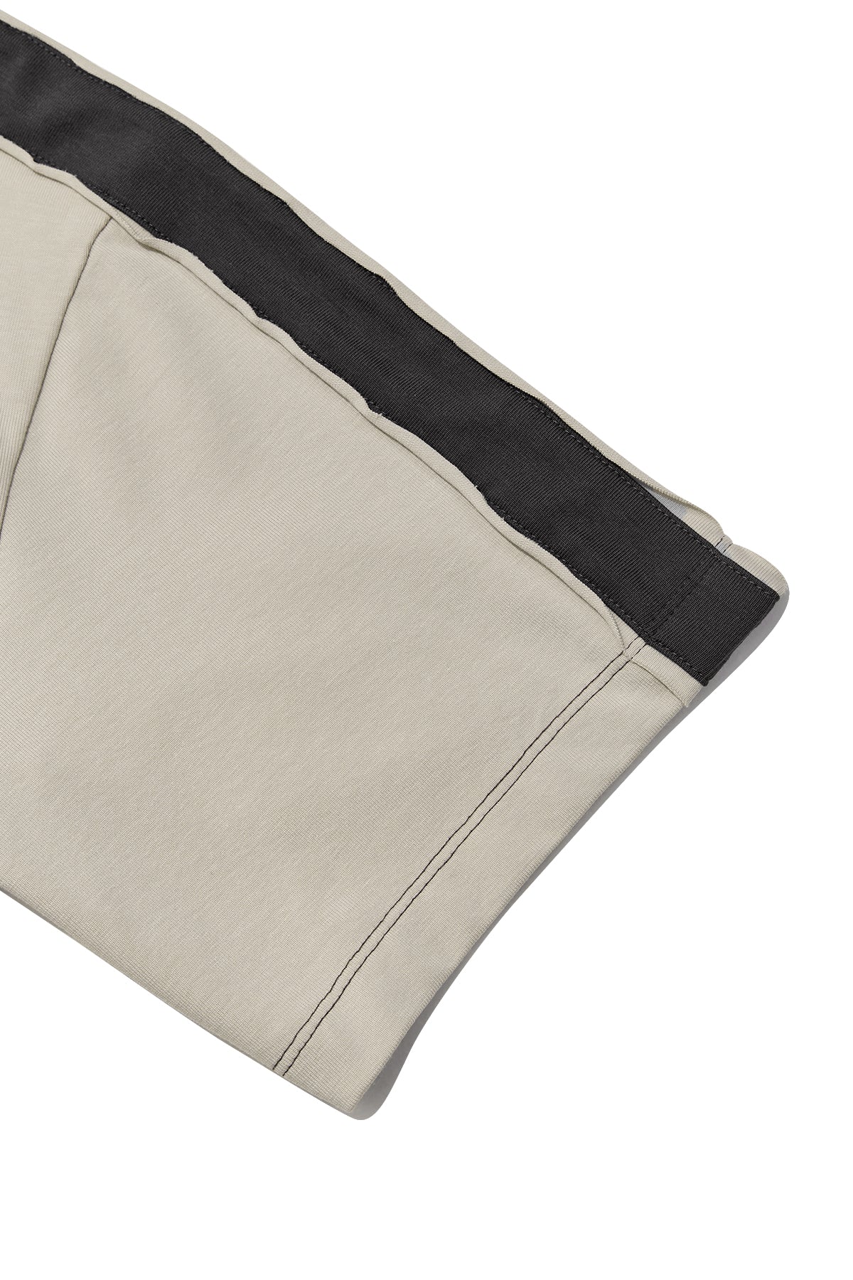 Matin Kim - Color Line Point Logo Top (Beige) product image 4 | TRAB K-Fashion Australia
