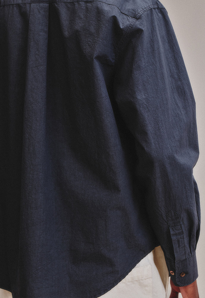 Art if acts - Sunny Dry Typewriter Shirt (Vintage Navy) product image 2 | TRAB K-Fashion Australia