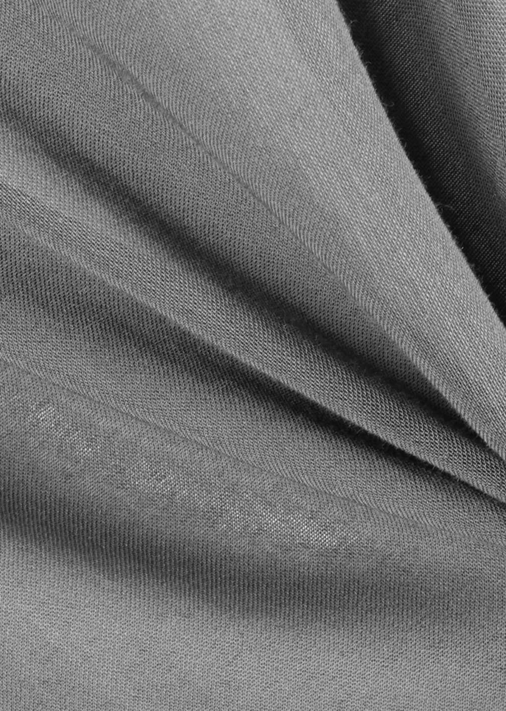 Amomento - Sheer cotton scarf top (Grey) product image 13 | TRAB K-Fashion Australia