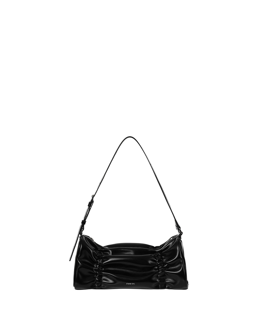 Stand Oil - Pleats Bag (Black) product image 1 | TRAB K-Fashion Australia