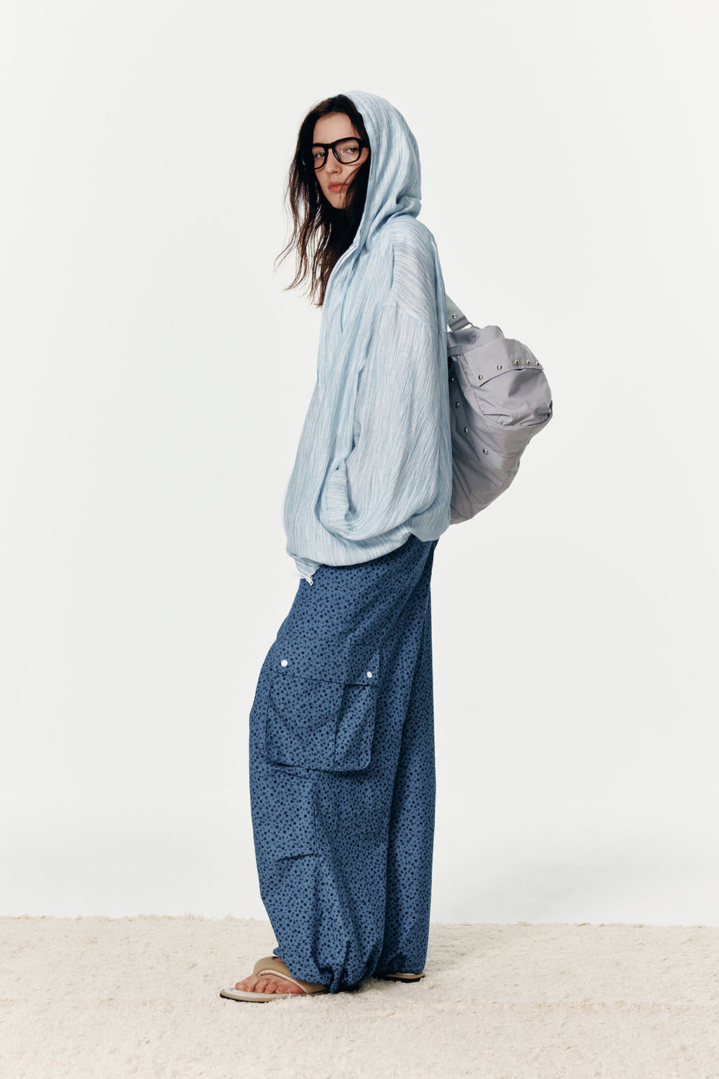 Deinet - Deinet Back Logo Bomber Jacket (Blue) product image 9 | TRAB K-Fashion Australia