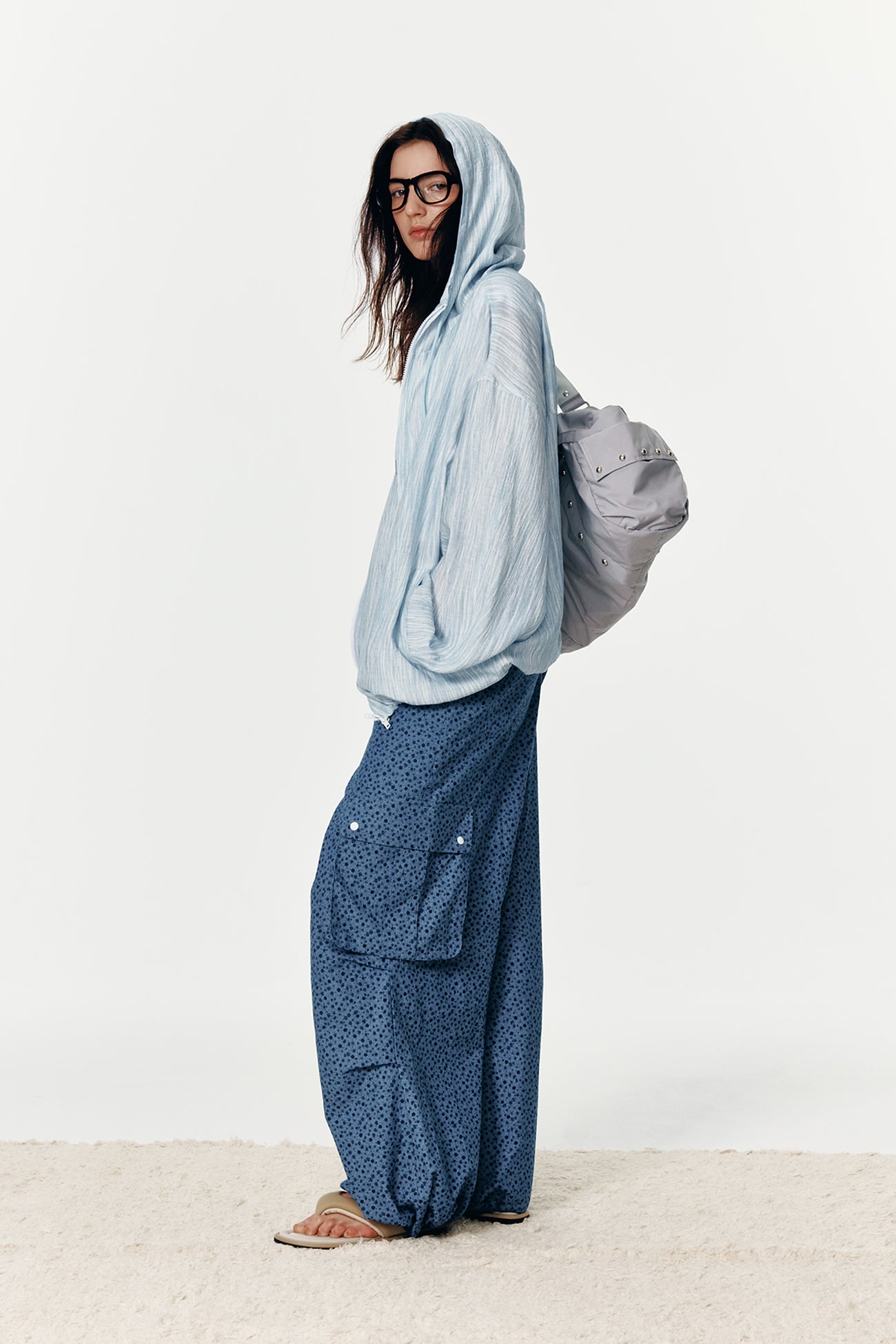 Deinet - Deinet Back Logo Bomber Jacket (Blue) product image 9 | TRAB K-Fashion Australia