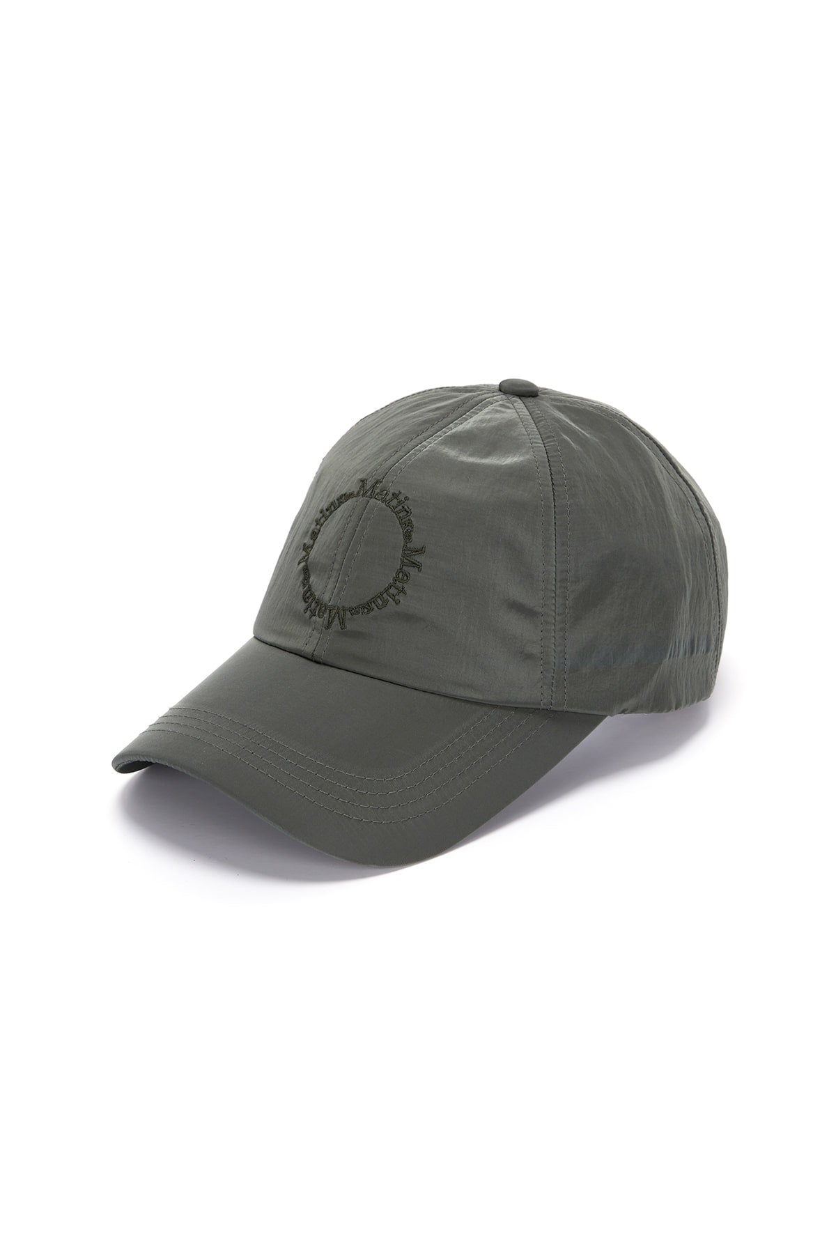 Matin Kim - Crisp Logo Ball Cap (Green) product image 9 | TRAB K-Fashion Australia