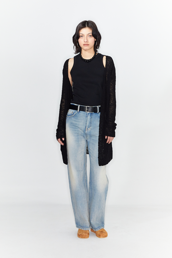 Deinet - Faded Straight Denim (Light Blue) product image 8 | TRAB K-Fashion Australia