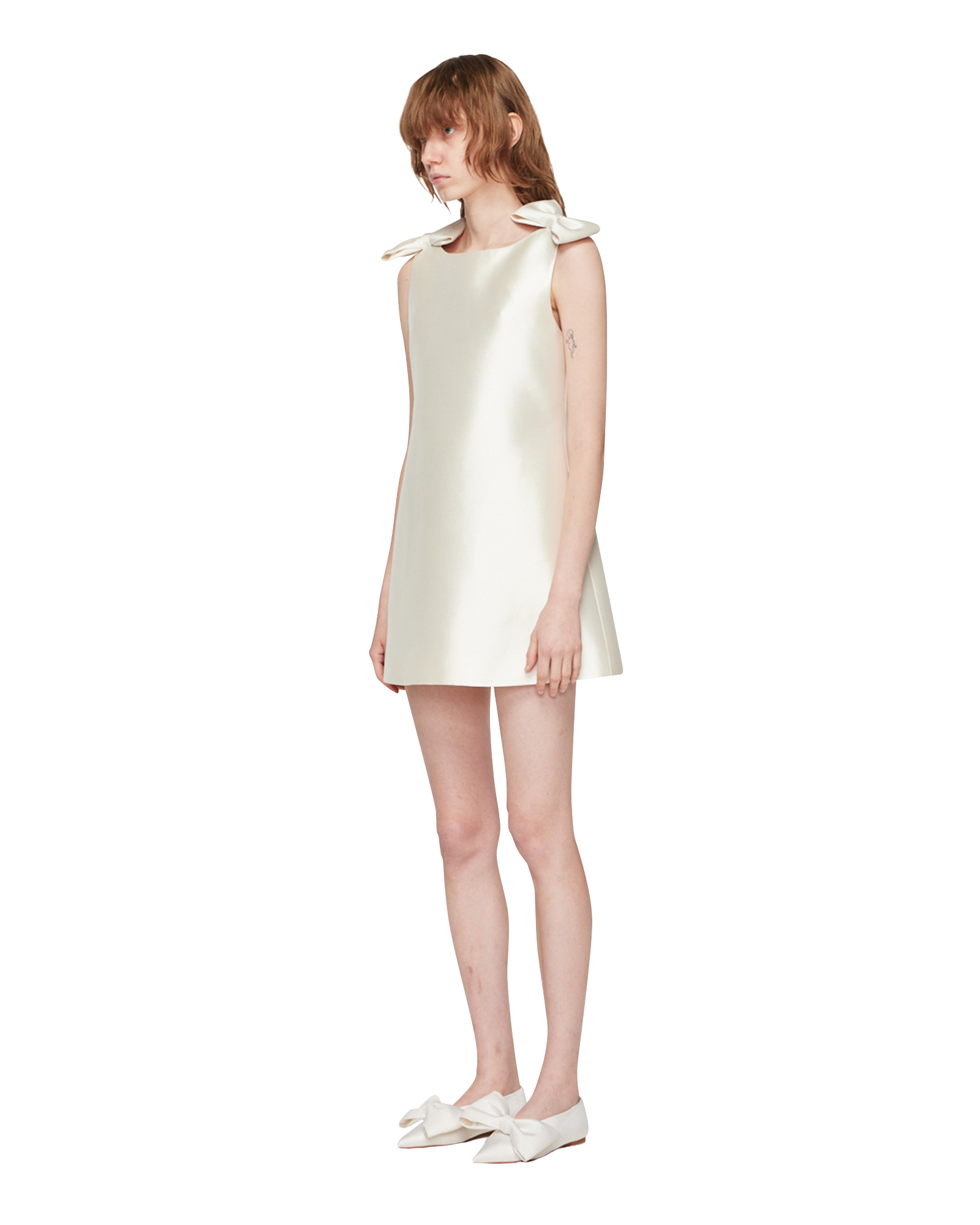 Kimhe Kim - Monroe Mini Dress (White) product image 4 | TRAB K-Fashion Australia