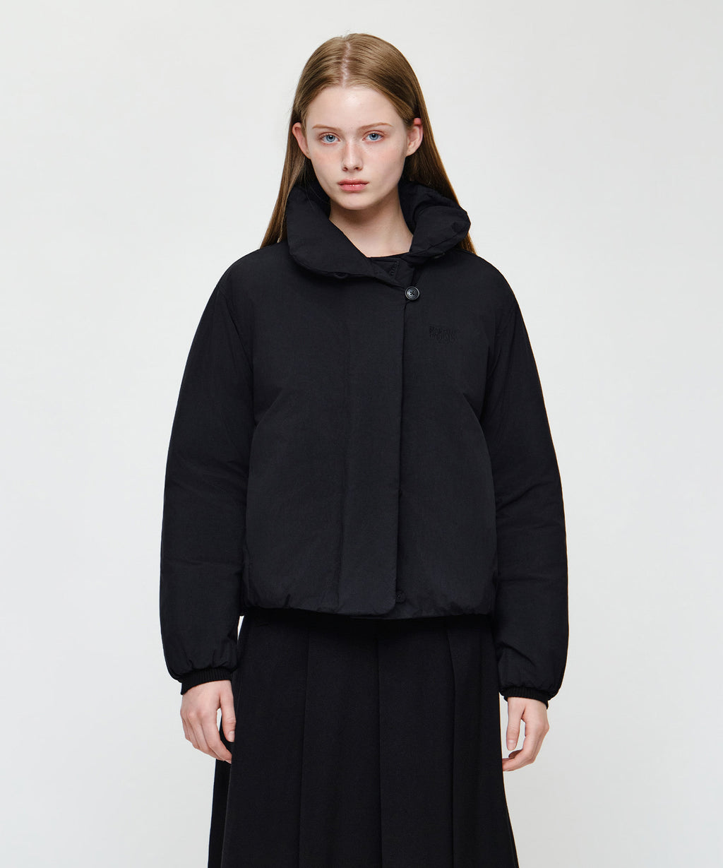 Marithe & Francois Girbaud - High Neck Padded Jacket (Black) product image 1 | TRAB K-Fashion Australia