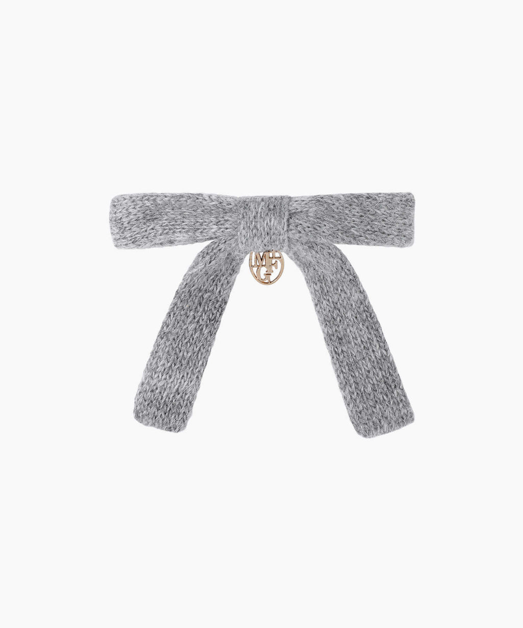 Marithe & Francois Girbaud - Knit Ribbon Hair Pin (Gray) product image 5 | TRAB K-Fashion Australia