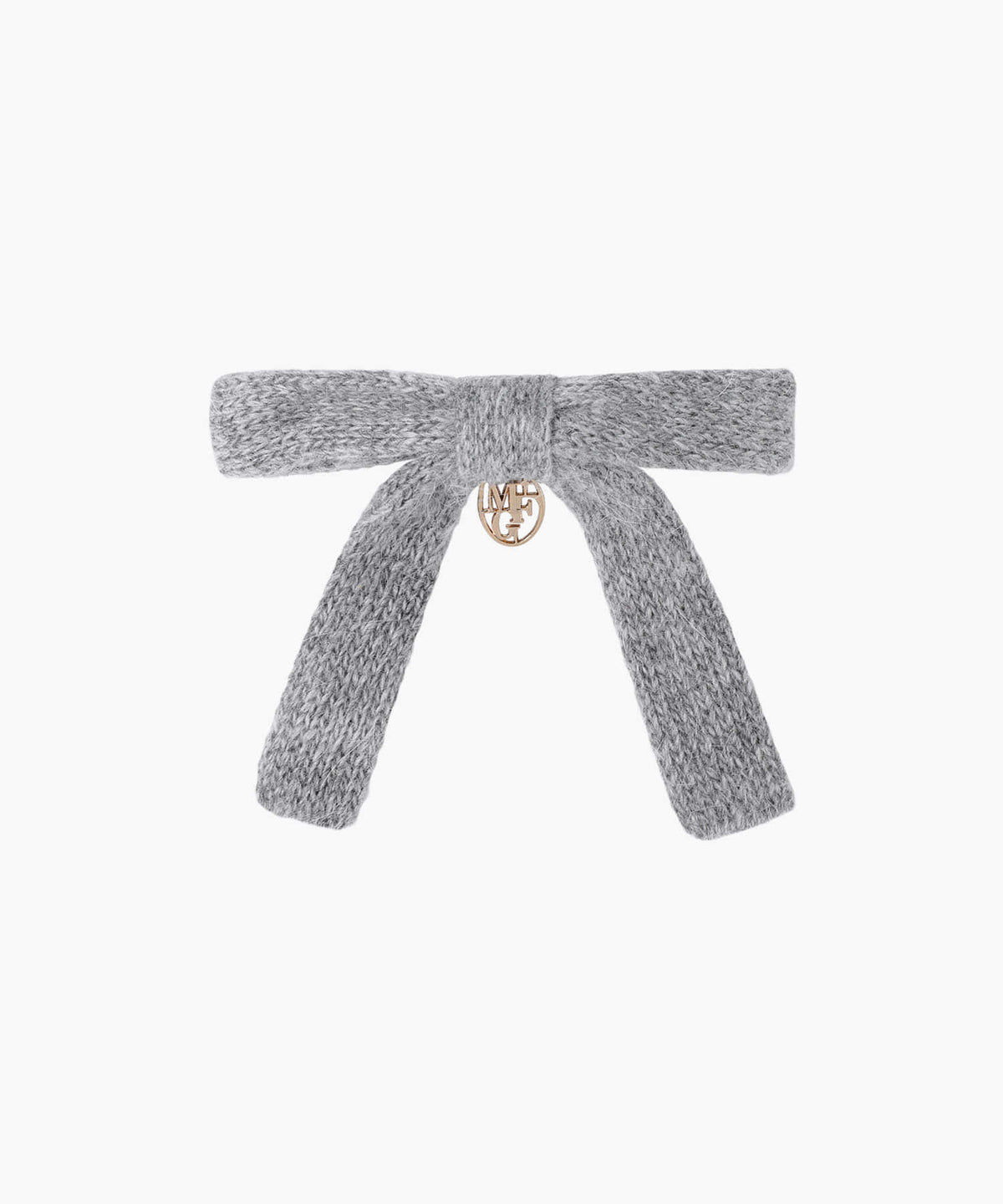 Marithe & Francois Girbaud - Knit Ribbon Hair Pin (Gray) product image 5 | TRAB K-Fashion Australia