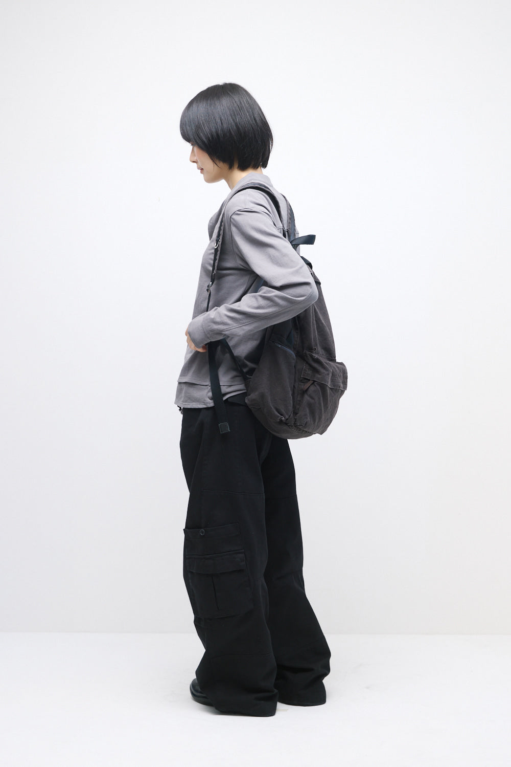 Hatchingroom - VTG Backpack Charcoal (Brown) product image 10 | TRAB K-Fashion Australia
