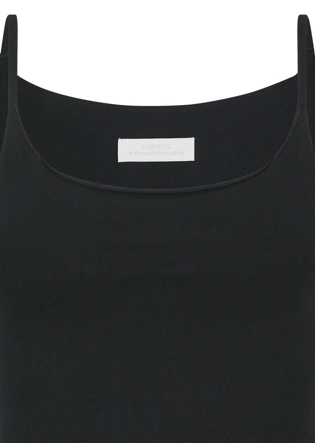 Amomento - [Pre-Order] Sleeveless Knit Top (Black) product image 7 | TRAB K-Fashion Australia